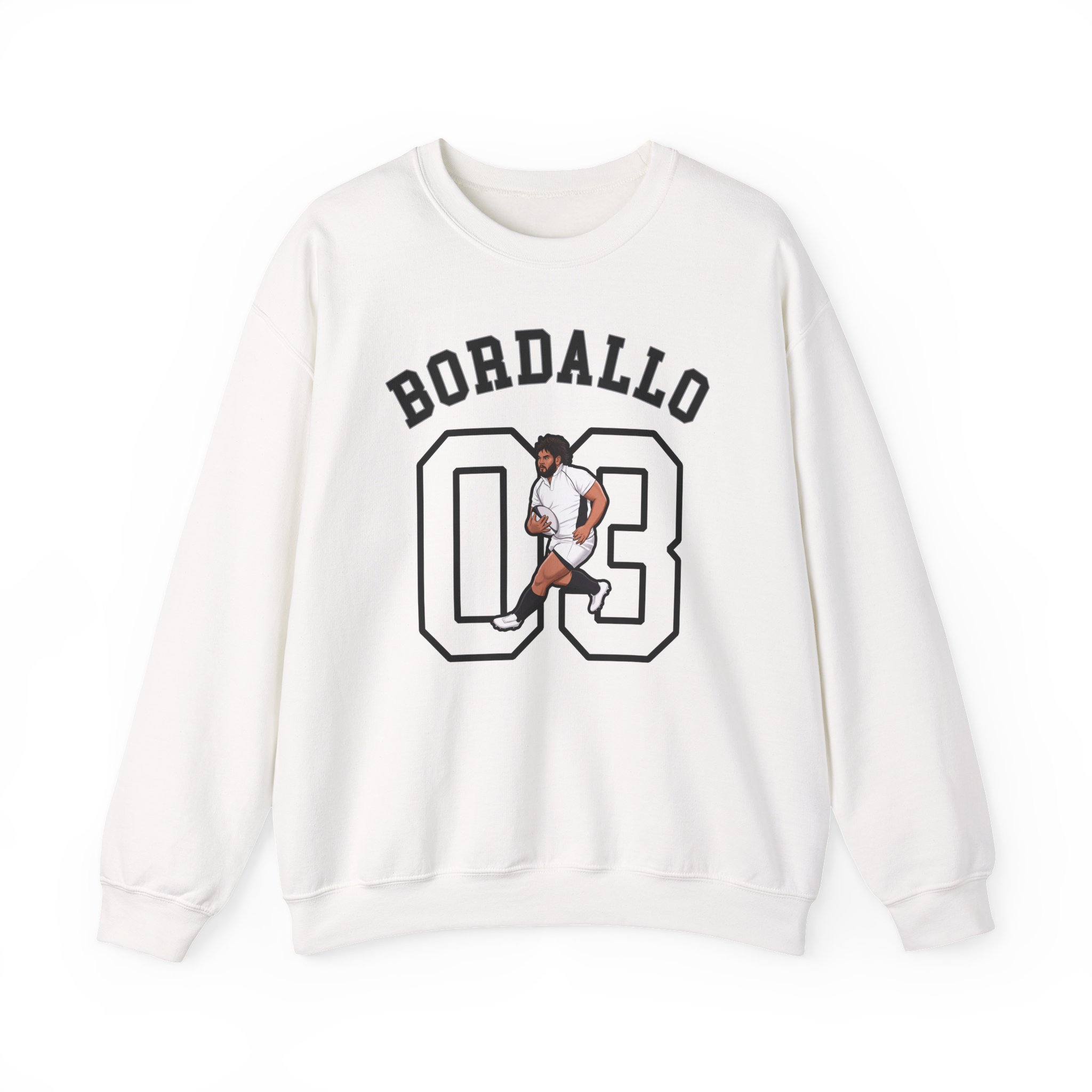 Crewneck Sweatshirt — character_shirsey_arch in White