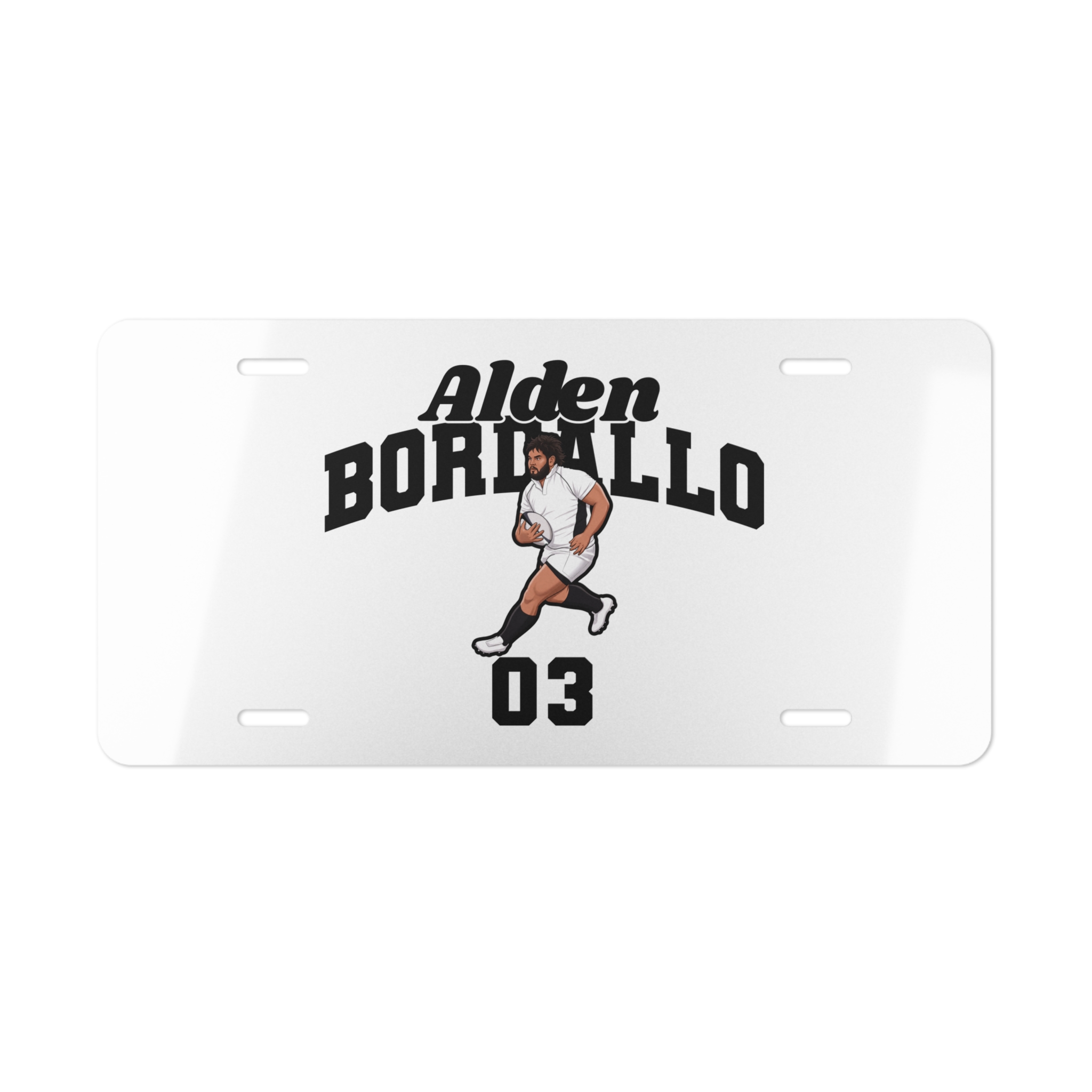 License Plate — character_signature_arch in Classic
