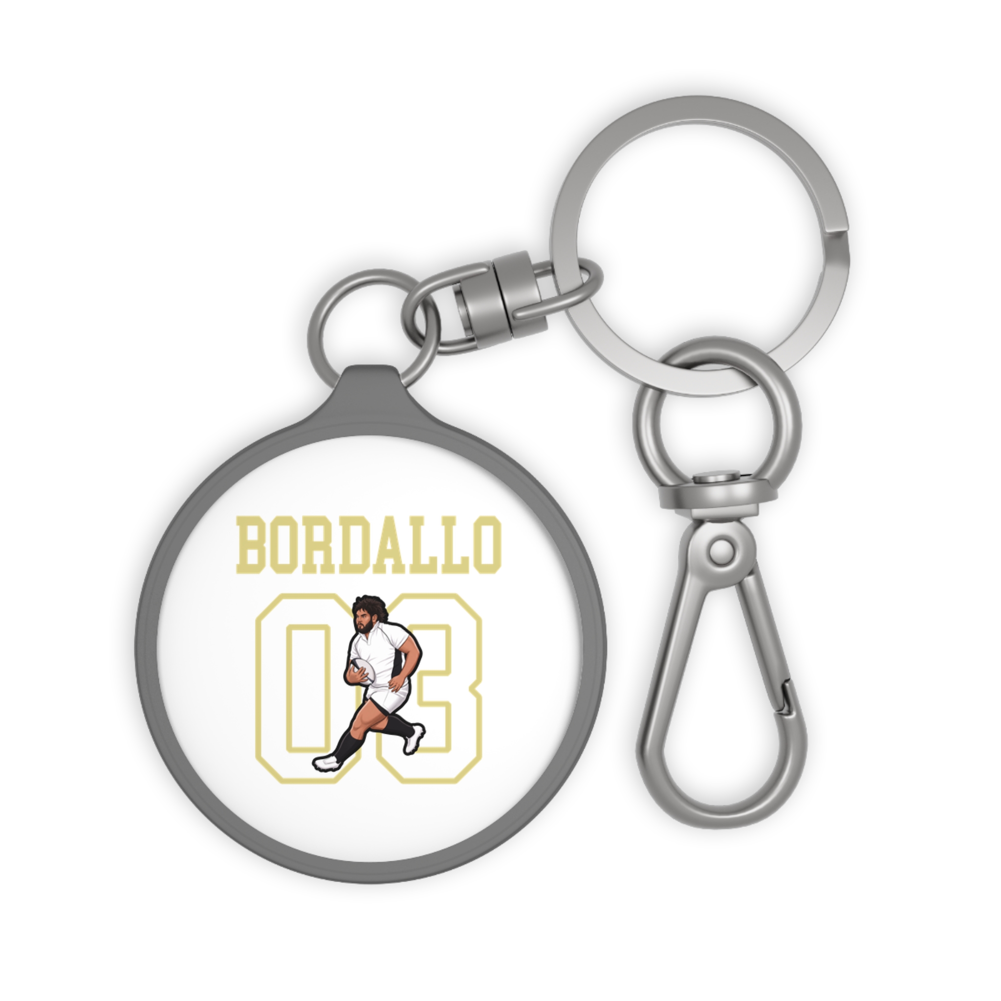 Keychain — character_shirsey in Grey