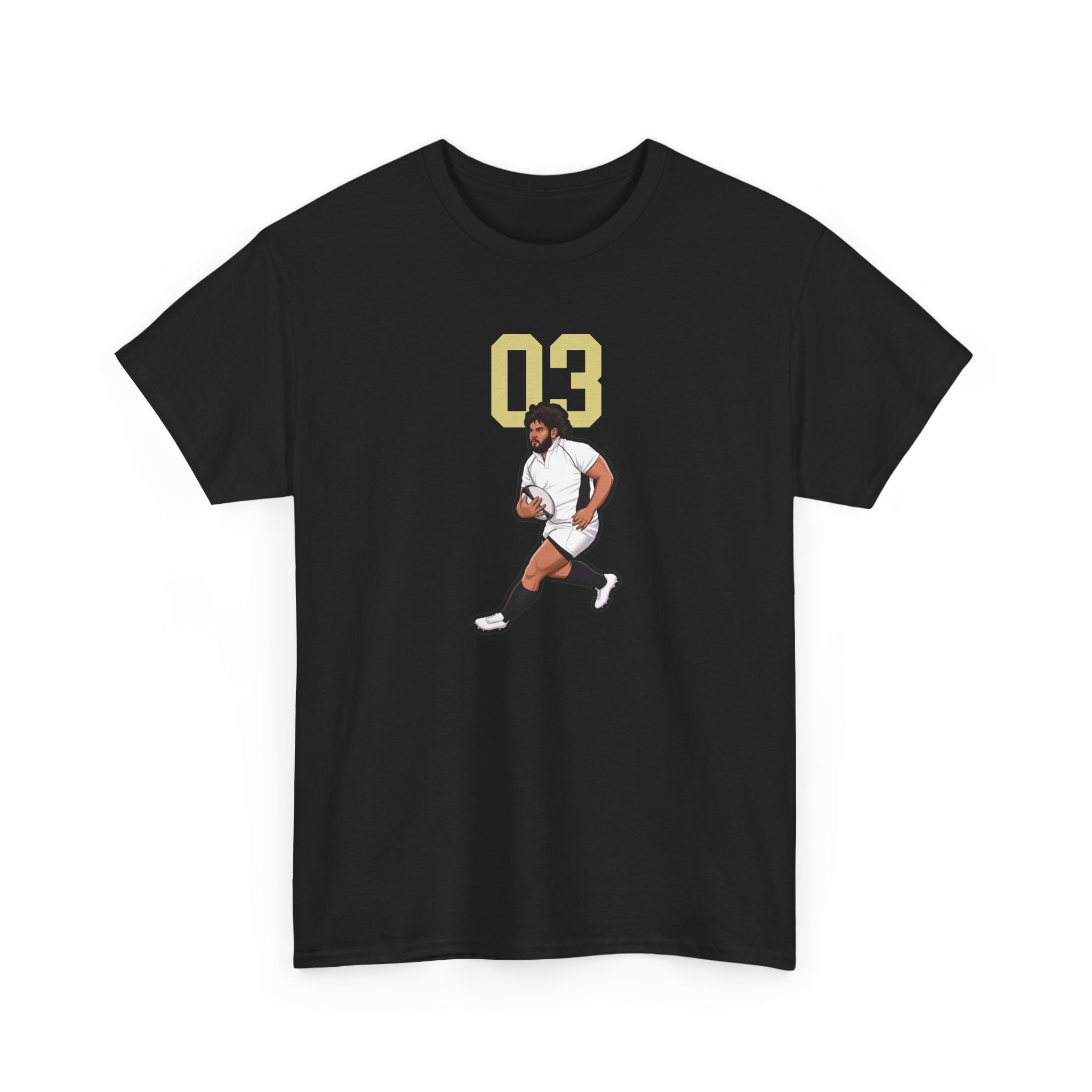 Tee — character_number_top in Black