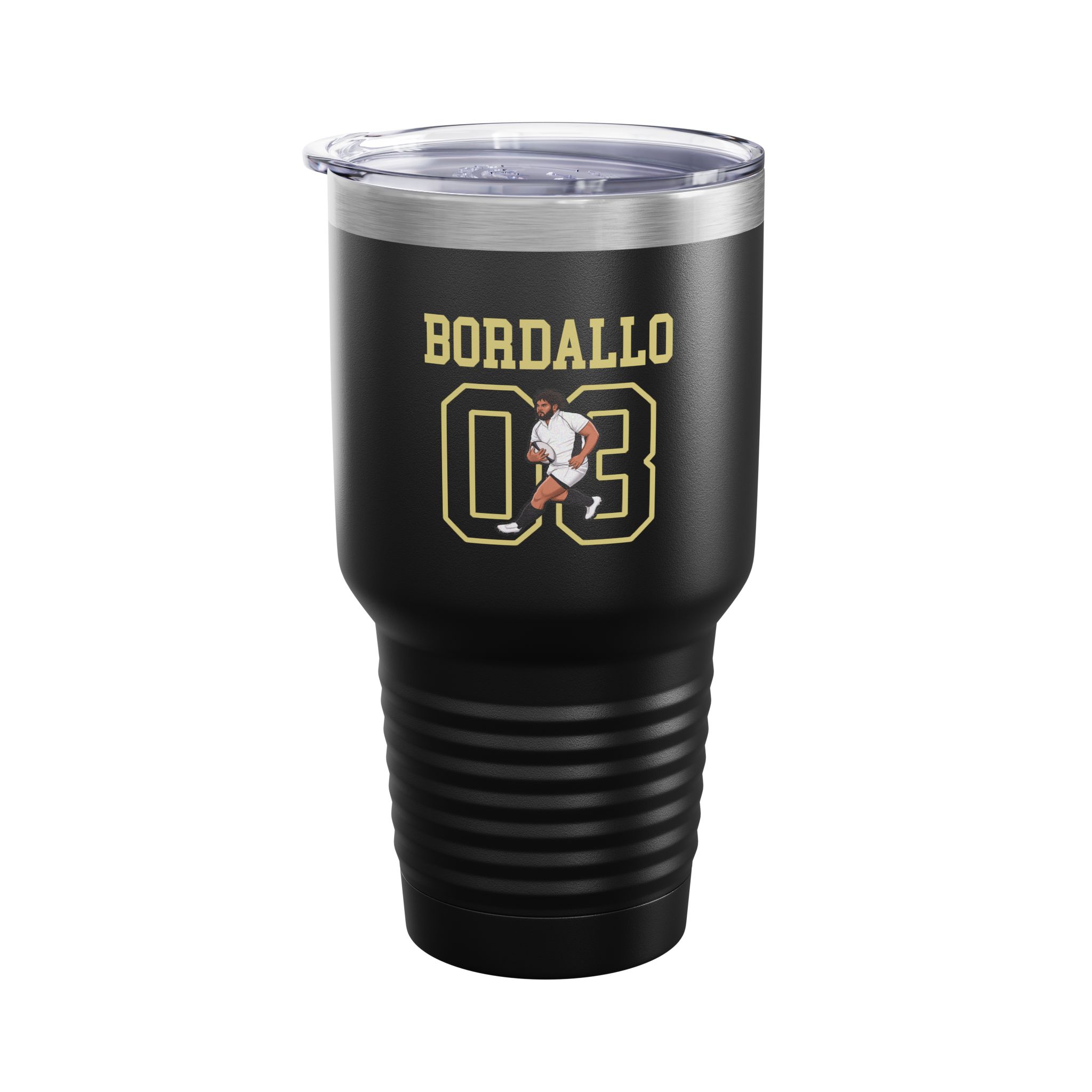30oz Tumbler — character_shirsey in Black