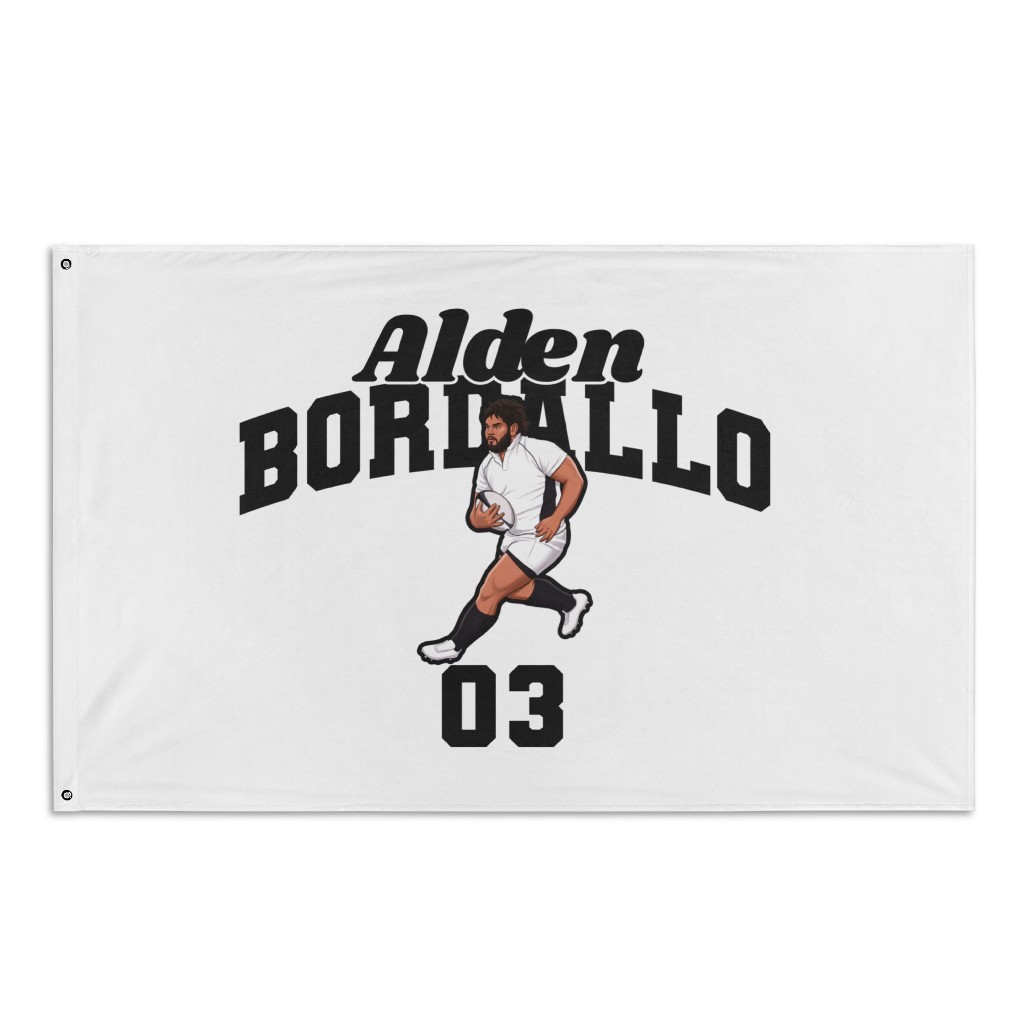 Flag (35 × 56 in) — character_signature_arch in Classic