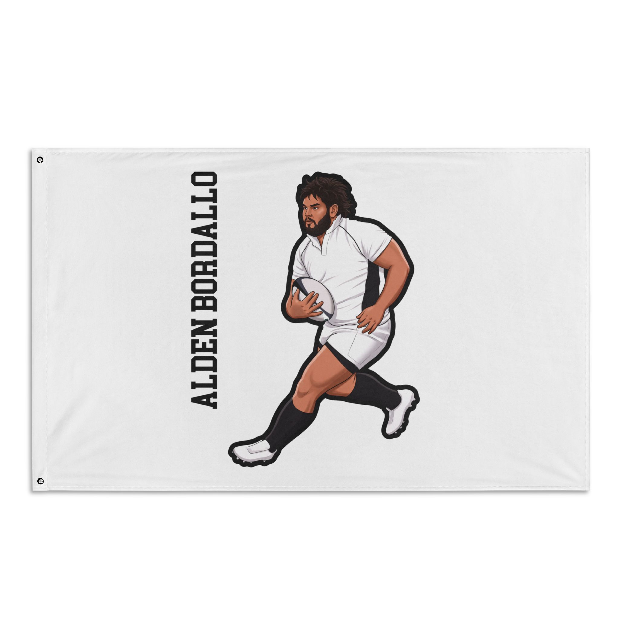 Flag (35 × 56 in) — character_name_vertical in Classic