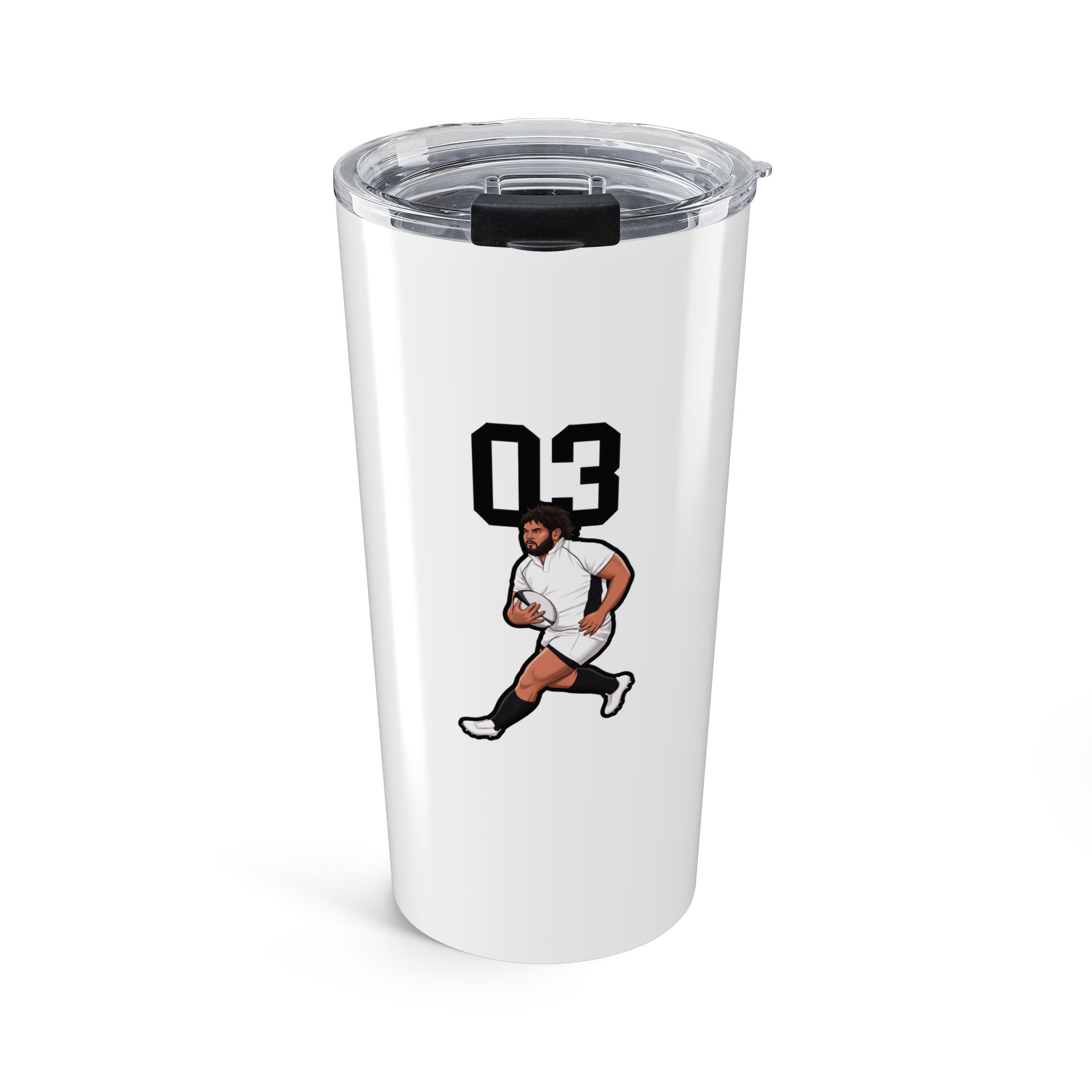 20oz Tumbler — character_number_top in Classic