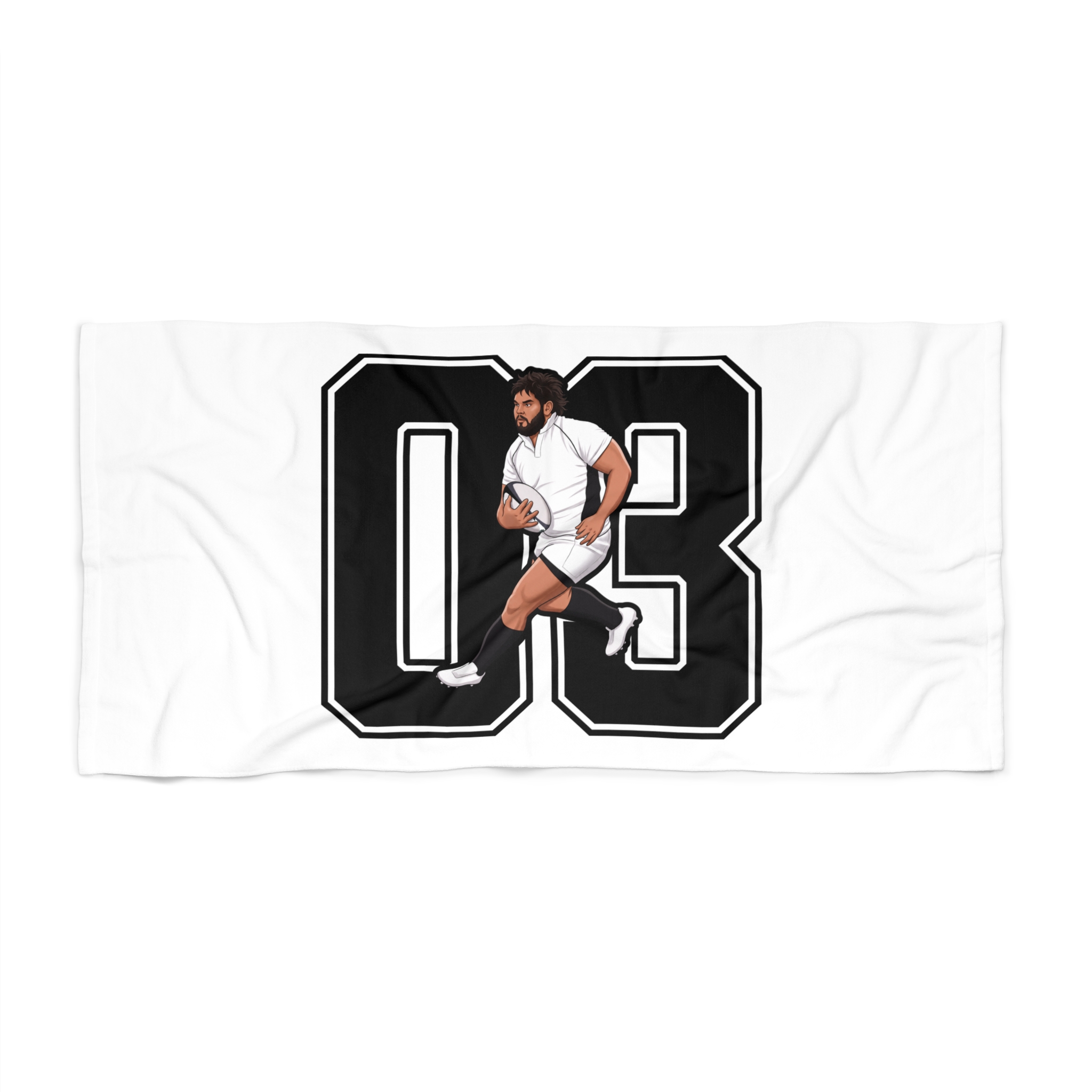 Beach Towel — character_number in Classic