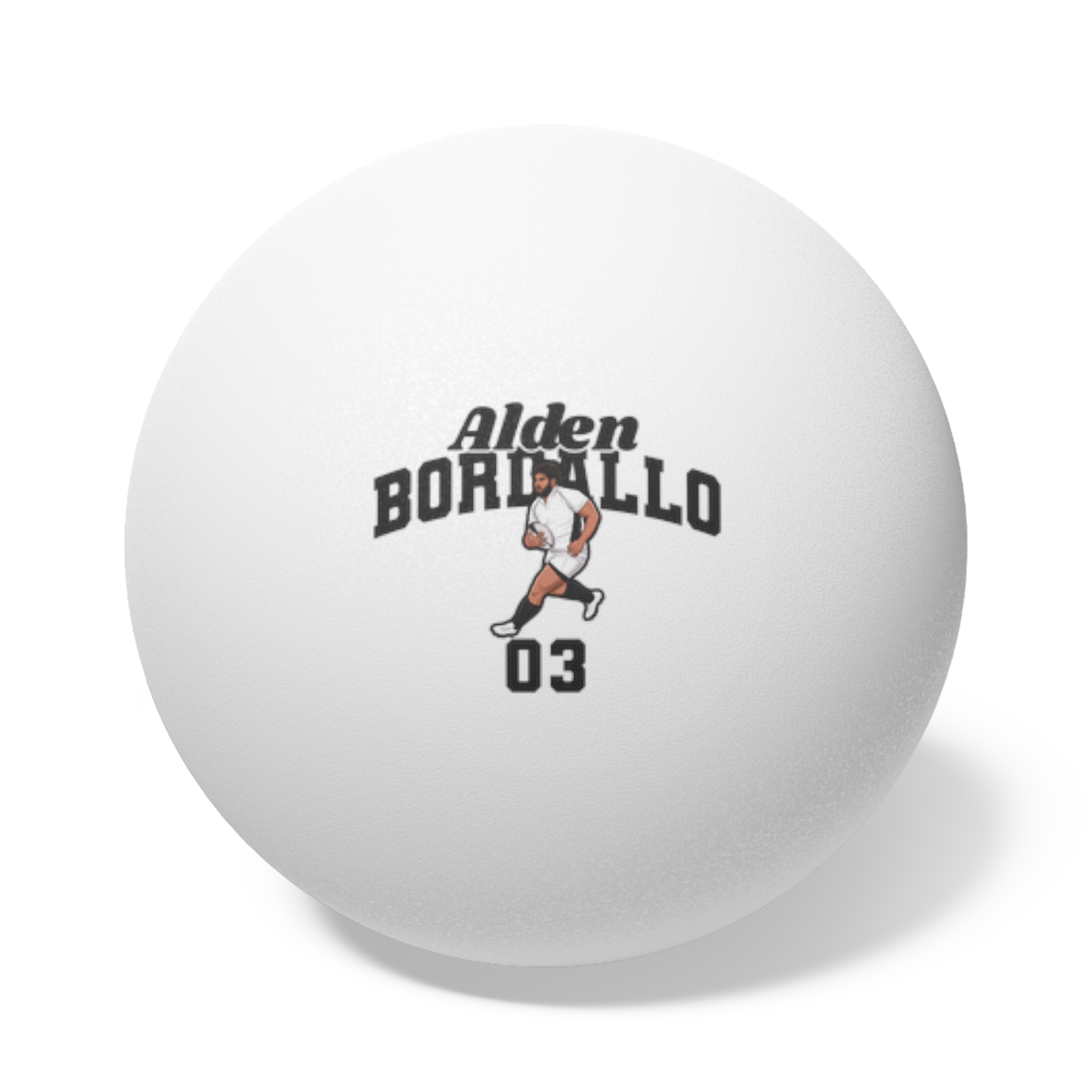 Ping Pong Balls, 6 pcs — character_signature_arch in White