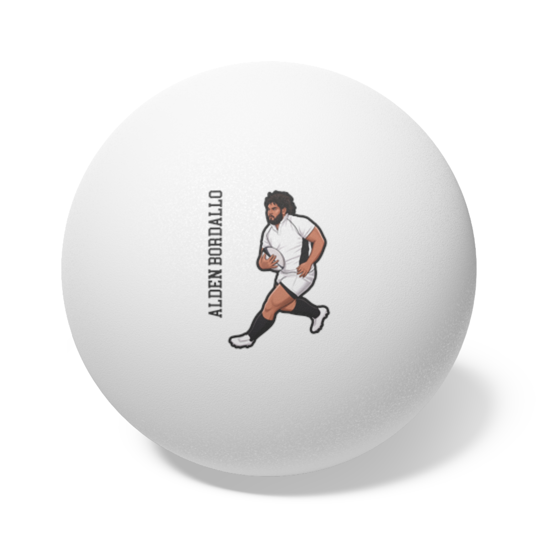 Ping Pong Balls, 6 pcs — character_name_vertical in White