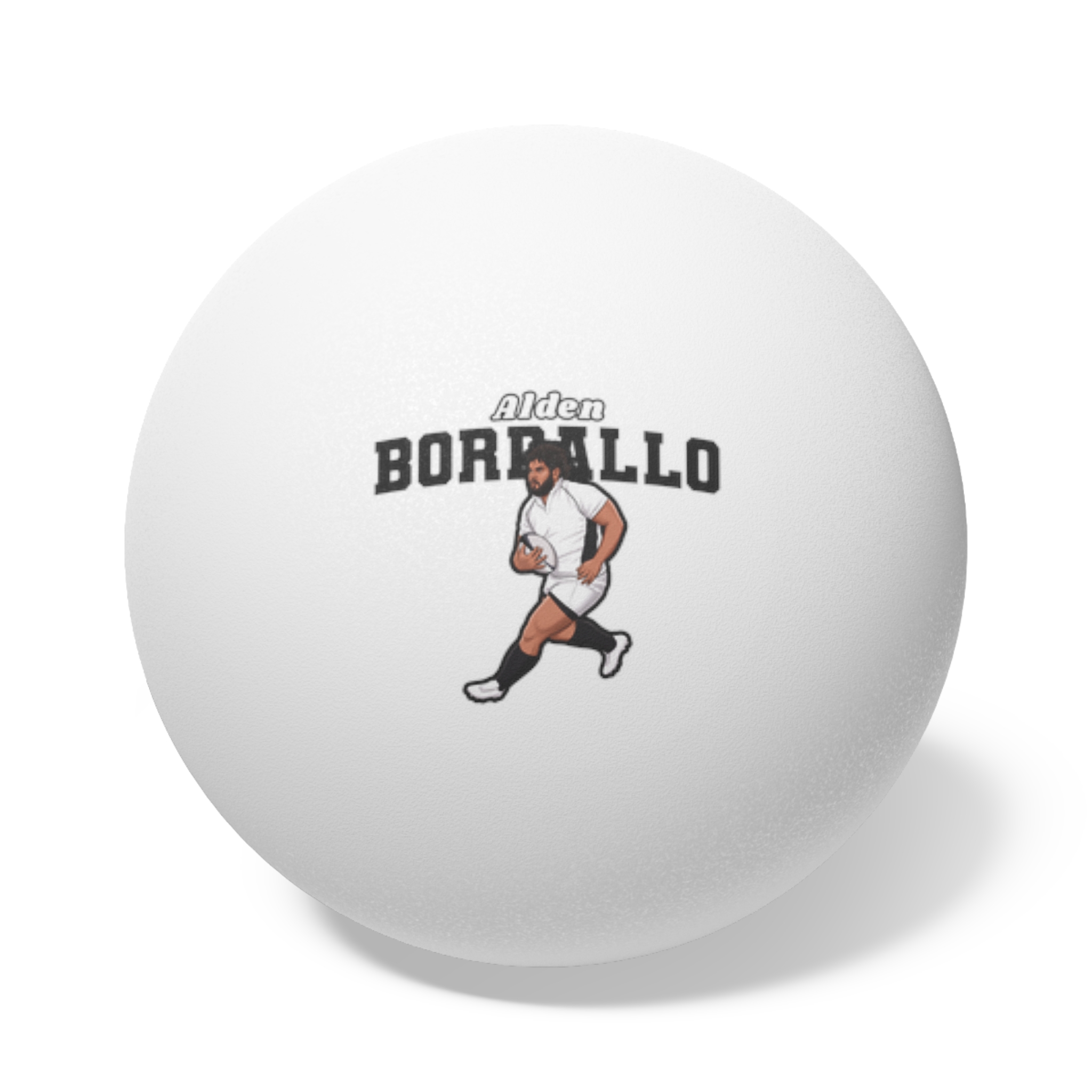 Ping Pong Balls, 6 pcs — character_name_arch in White