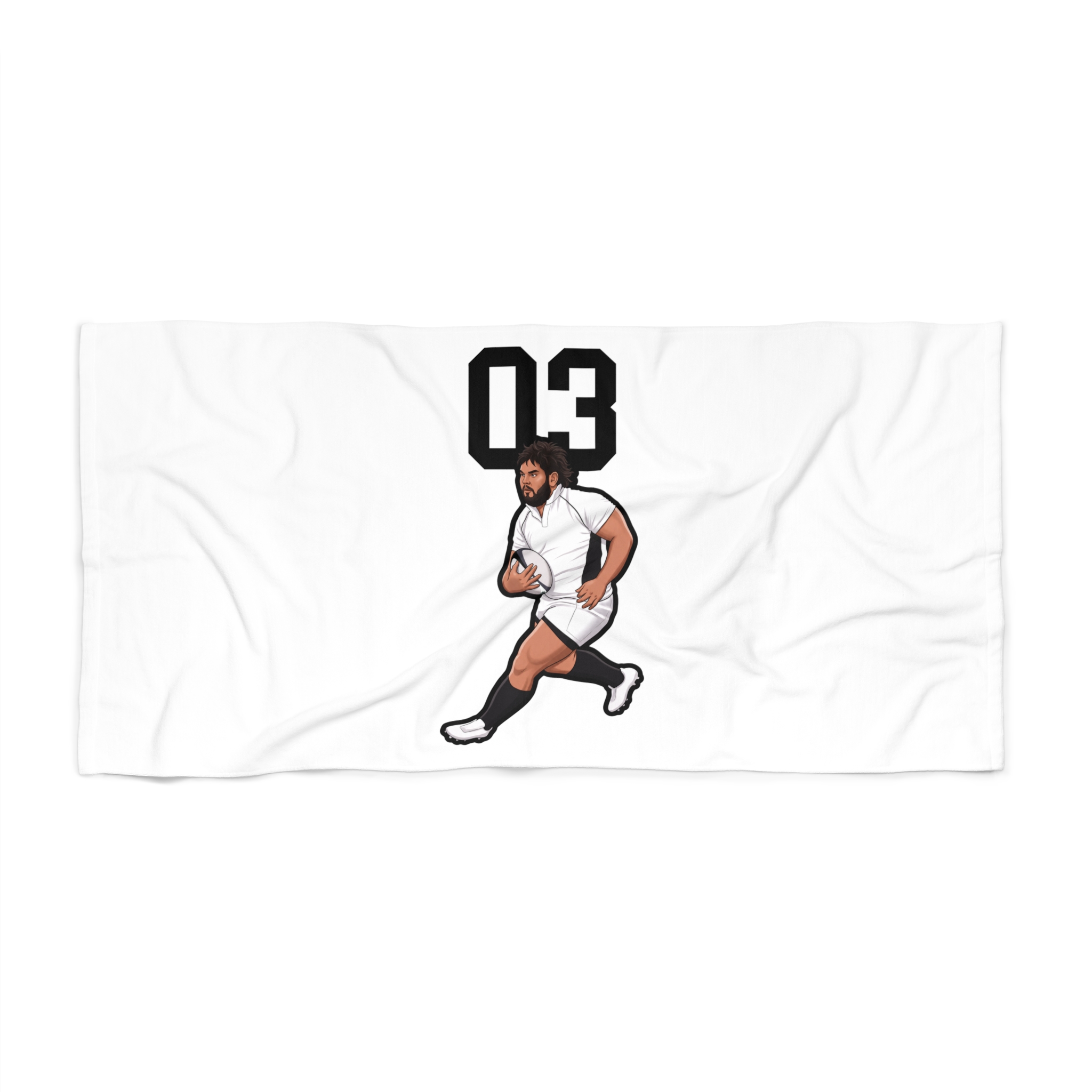 Beach Towel — character_number_top in Classic