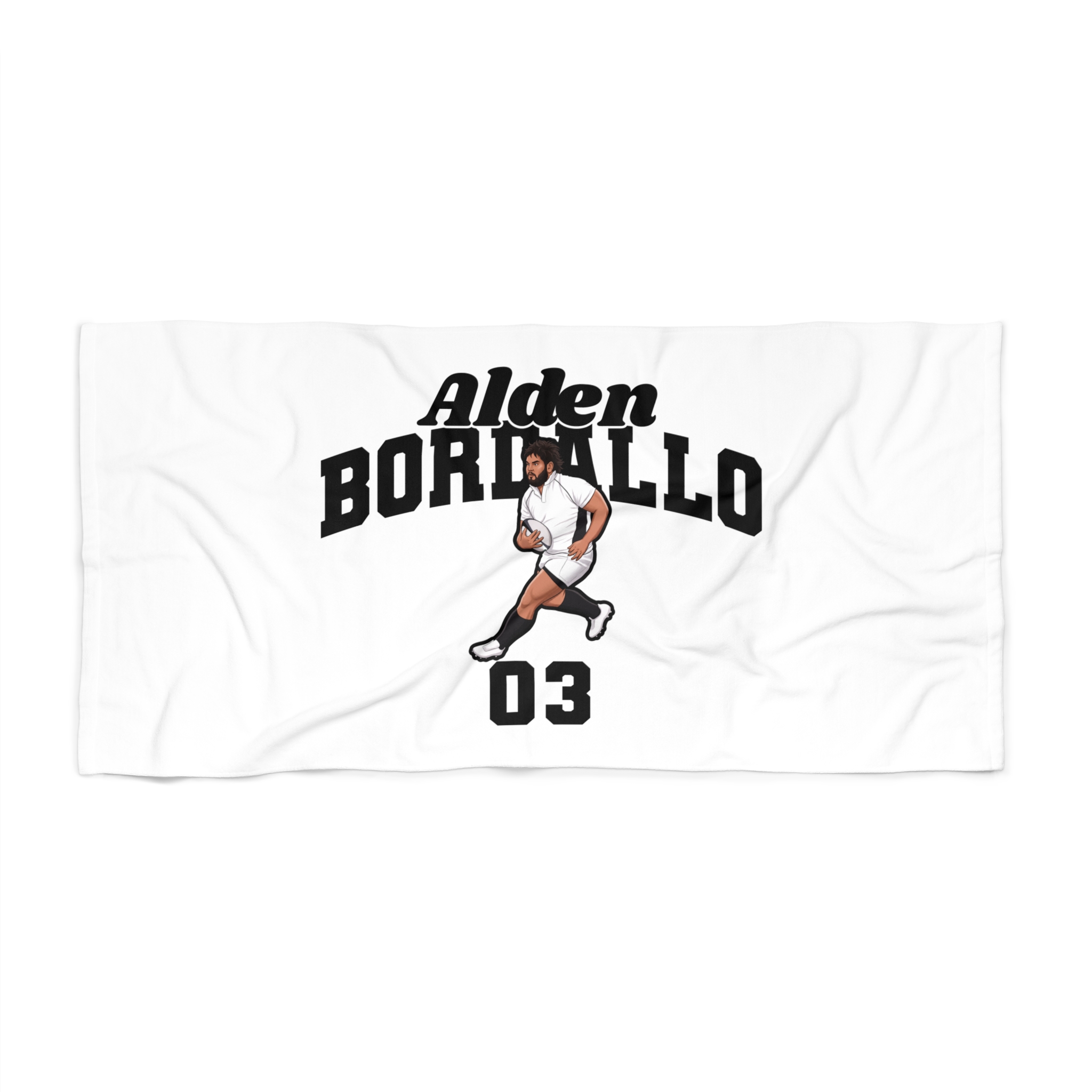 Beach Towel — character_signature_arch in Classic