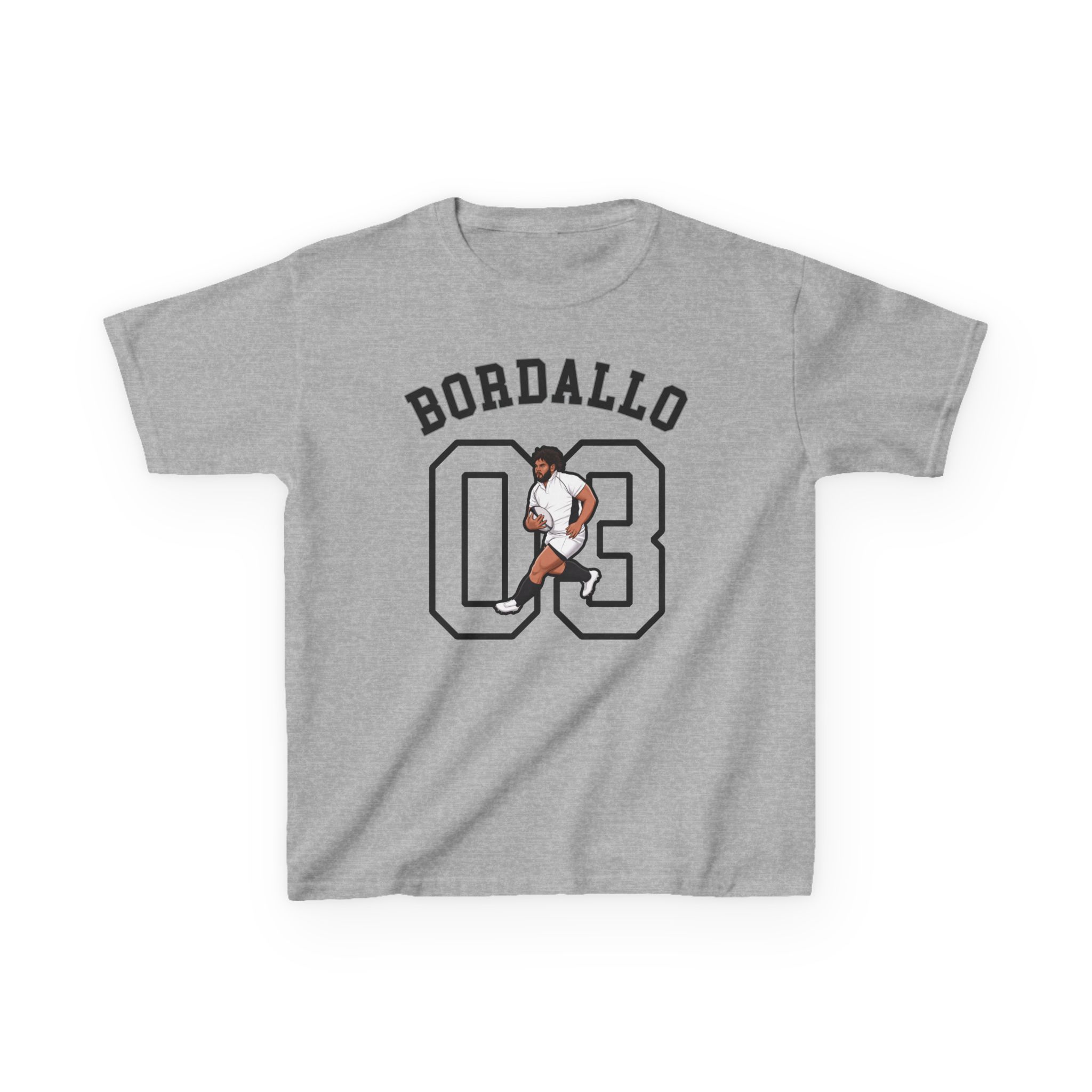 Youth Tee — character_shirsey_arch in Grey