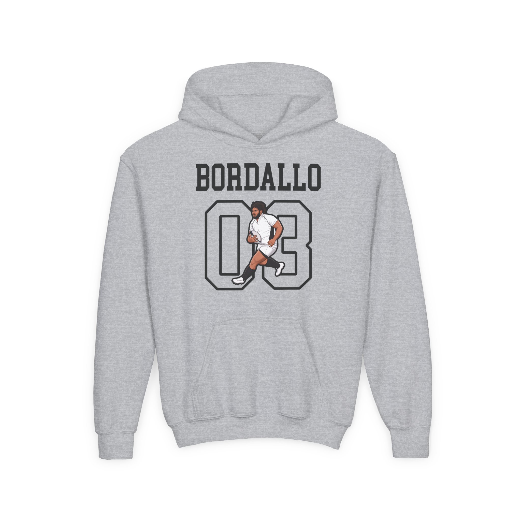 Youth Hoodie — character_shirsey in Grey