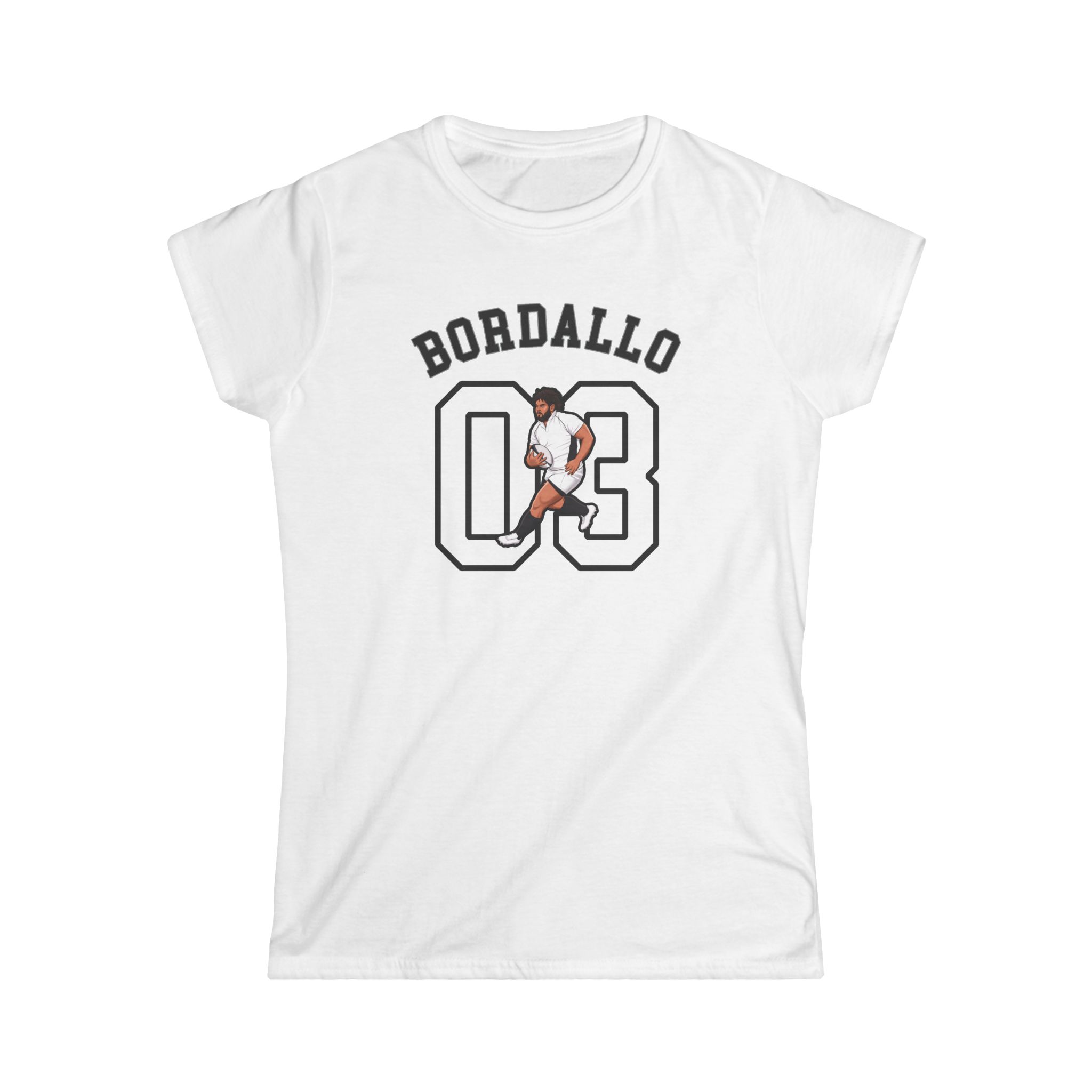 Women's Softstyle Tee — character_shirsey_arch in White