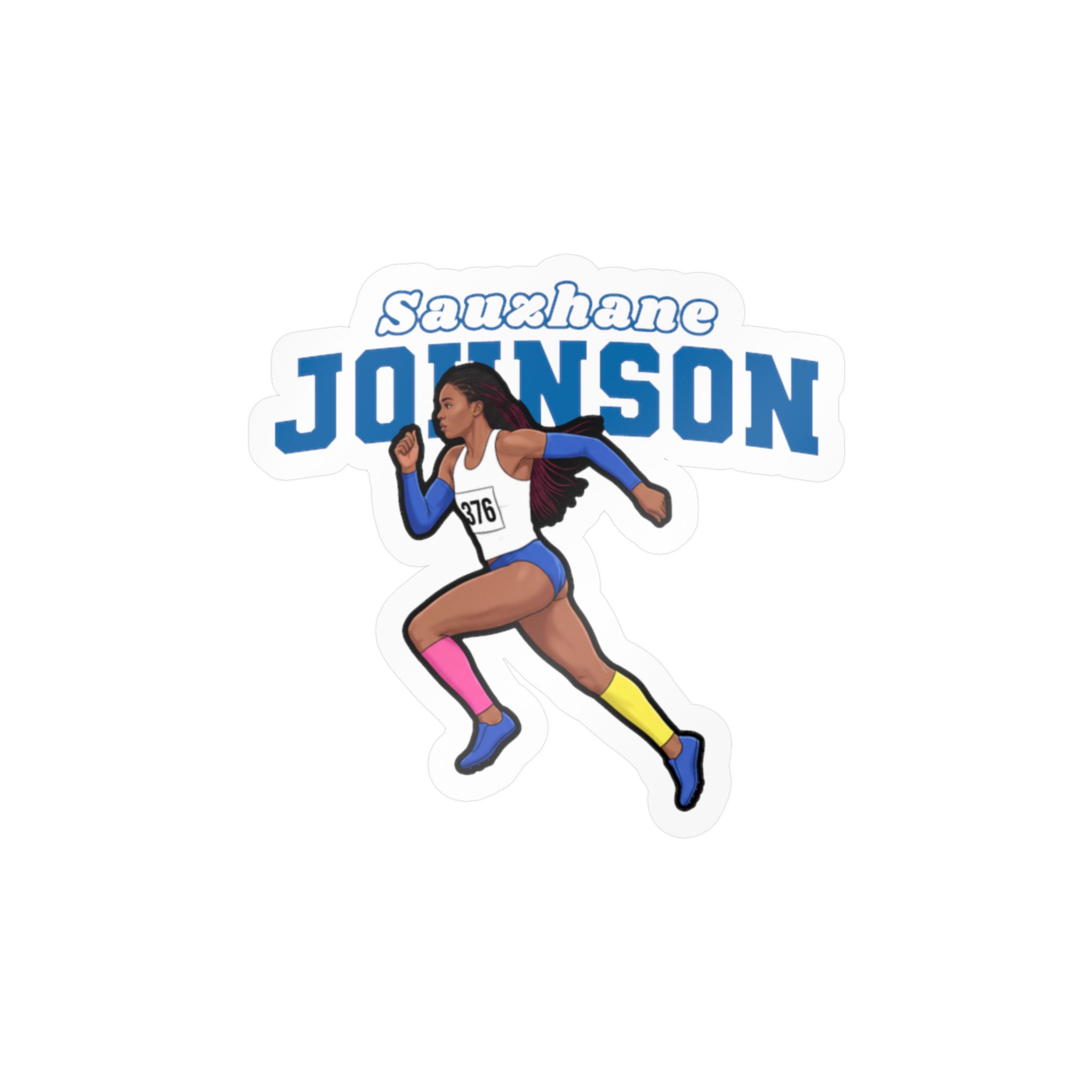 Vinyl Sticker — character_name_arch in Classic
