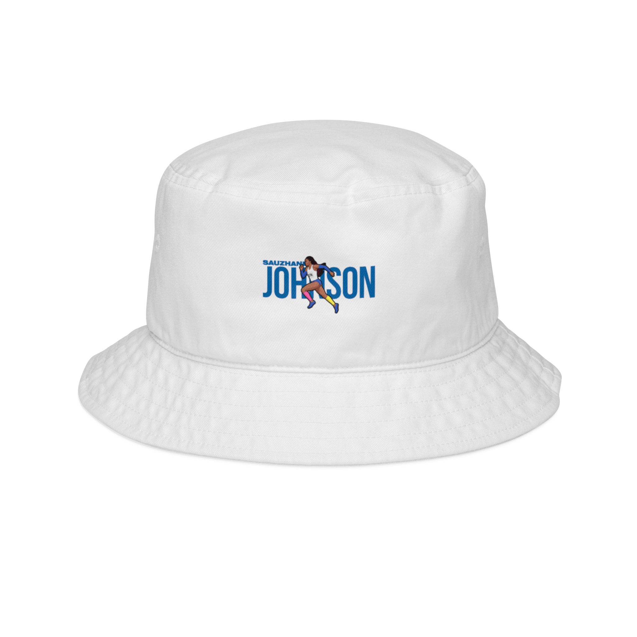 Bucket Hat — character_player_name in White