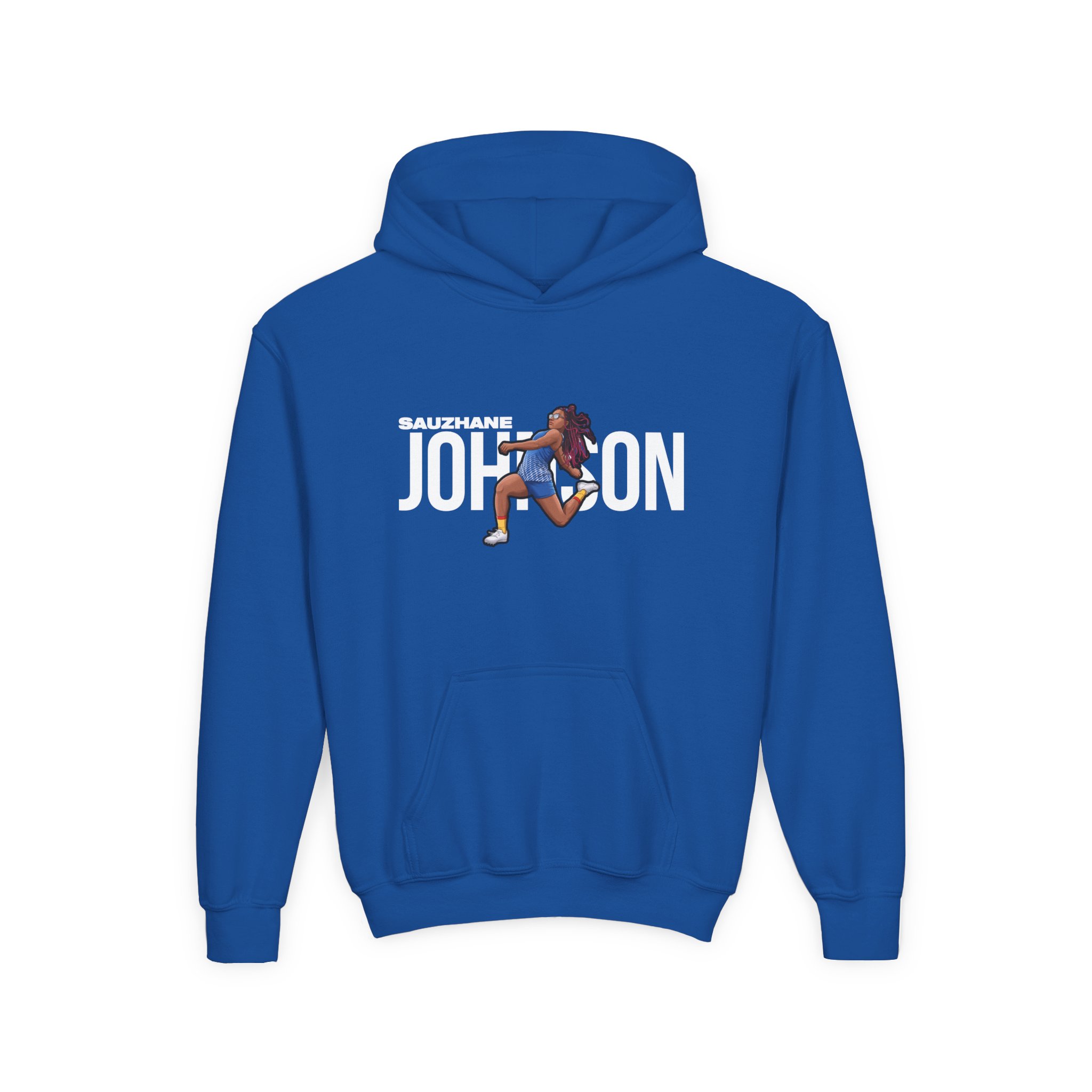 Youth Hoodie — character_player_name in Royal