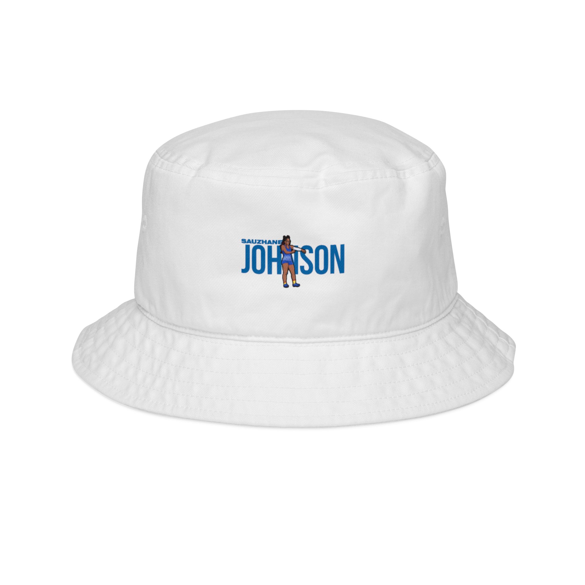 Bucket Hat — character_player_name in White