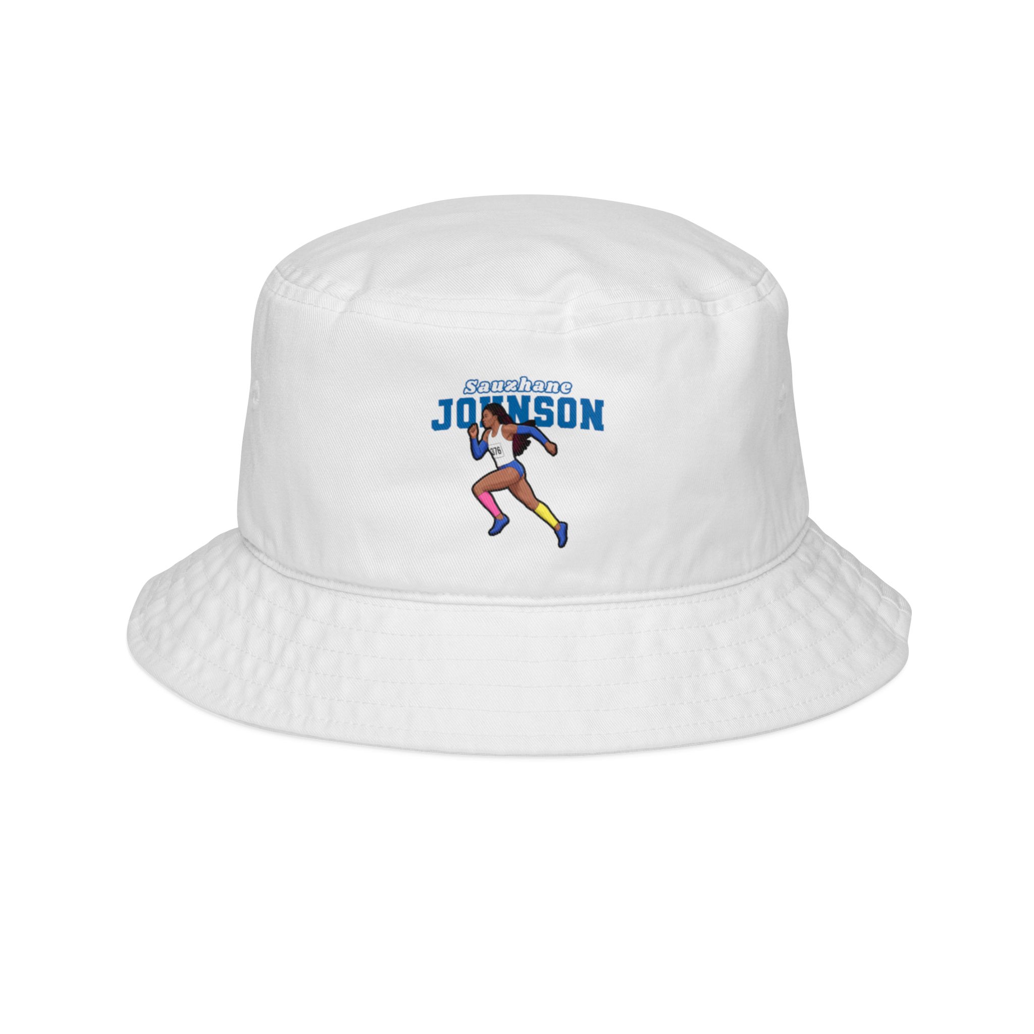 Bucket Hat — character_name_arch in White
