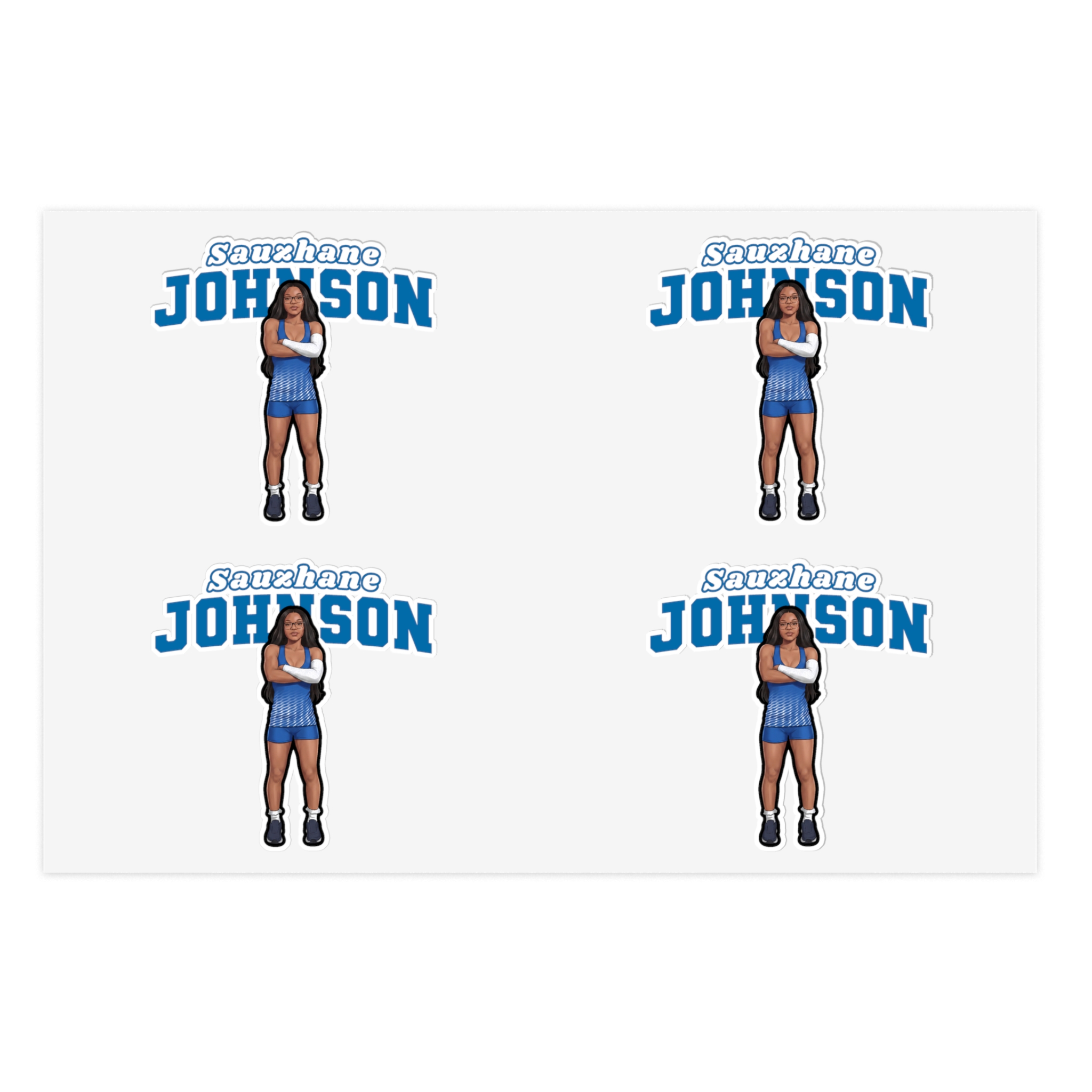 Sticker Sheet — character_name_arch in Classic