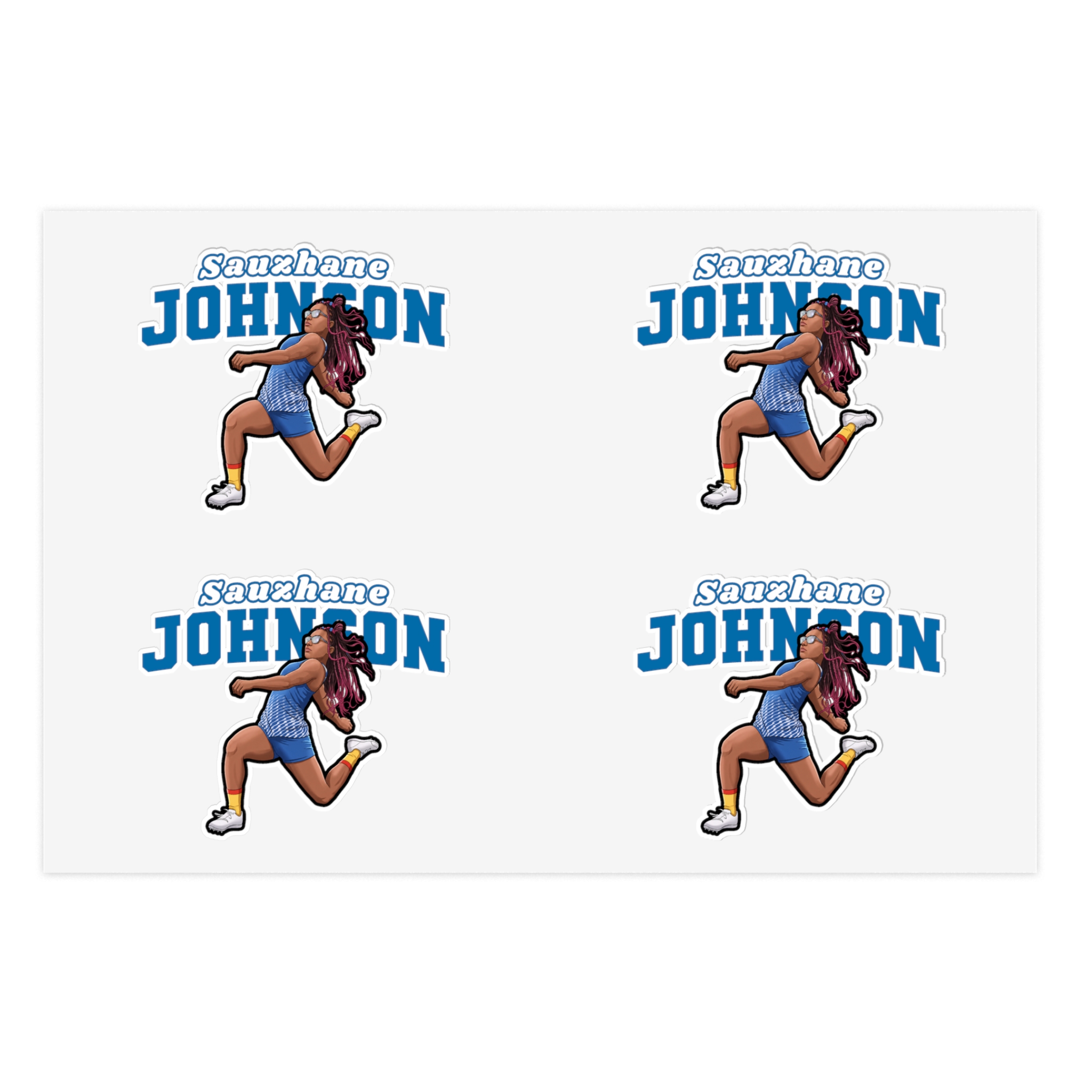Sticker Sheet — character_name_arch in Classic