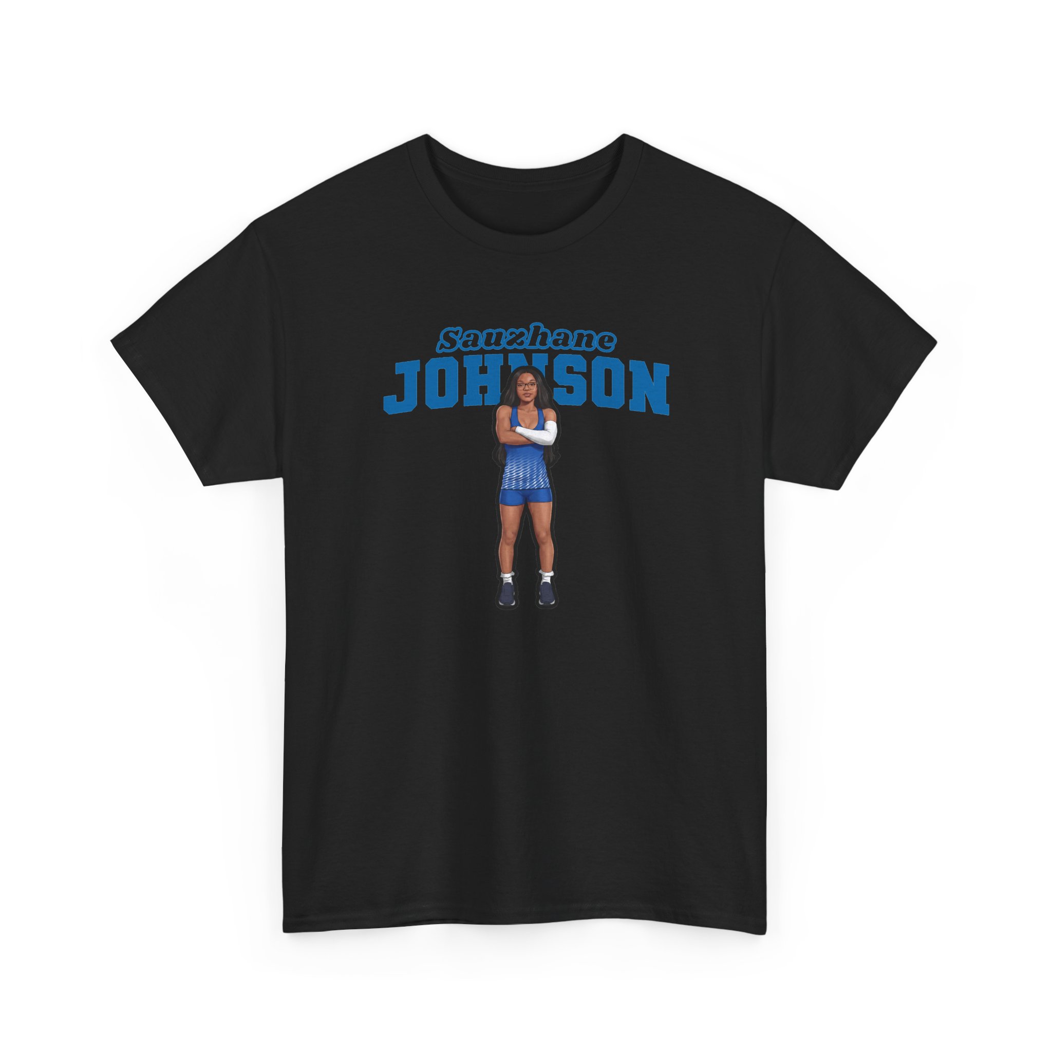 Tee — character_name_arch in Black
