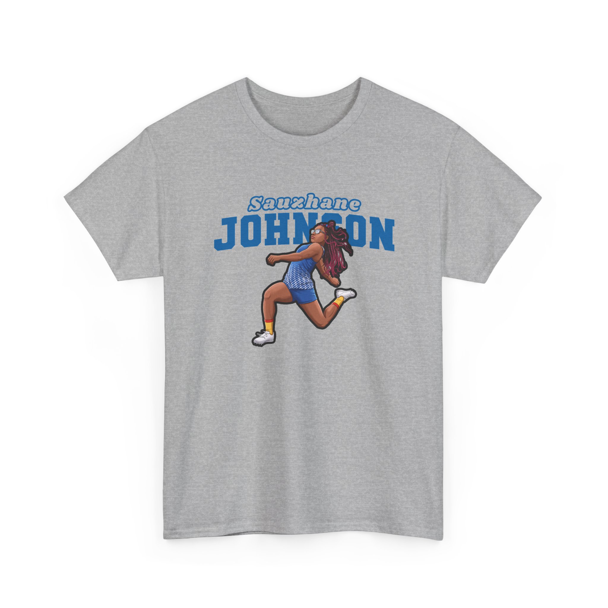 Tee — character_name_arch in Grey