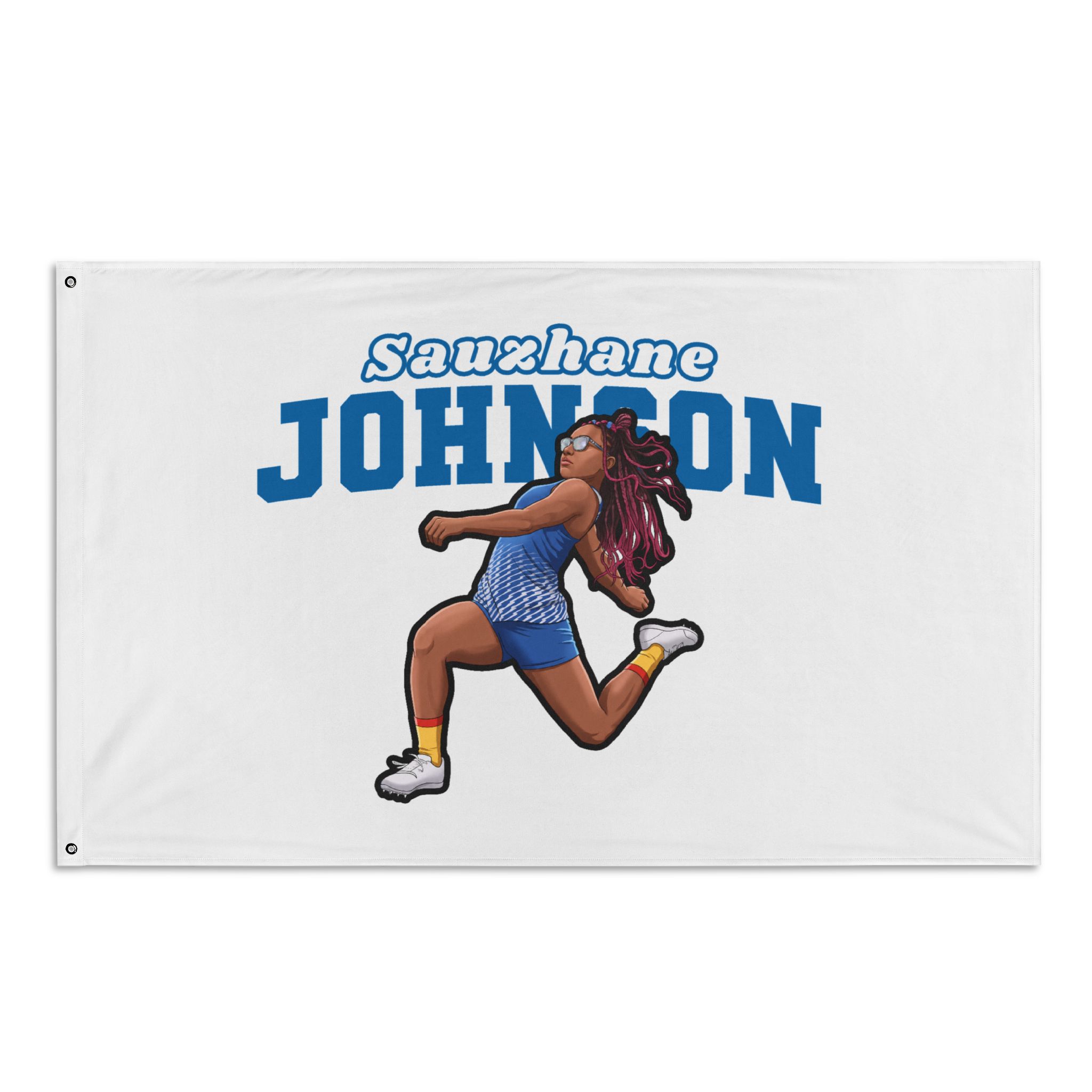 Flag (35 × 56 in) — character_name_arch in Classic