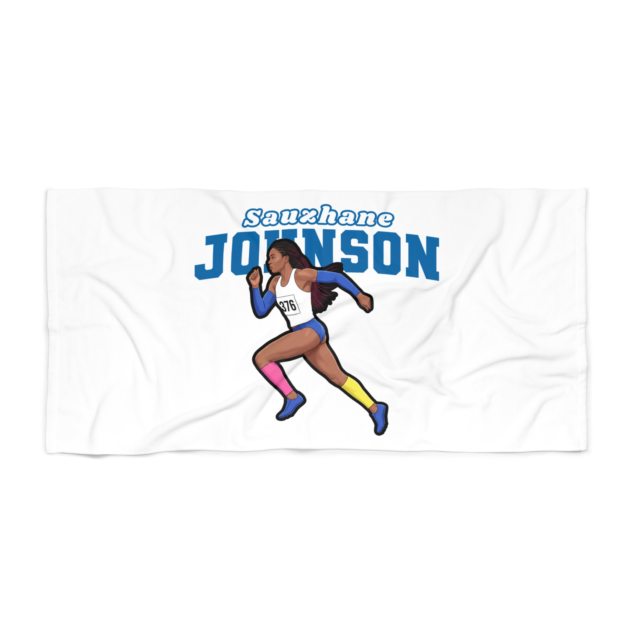 Beach Towel — character_name_arch in Classic