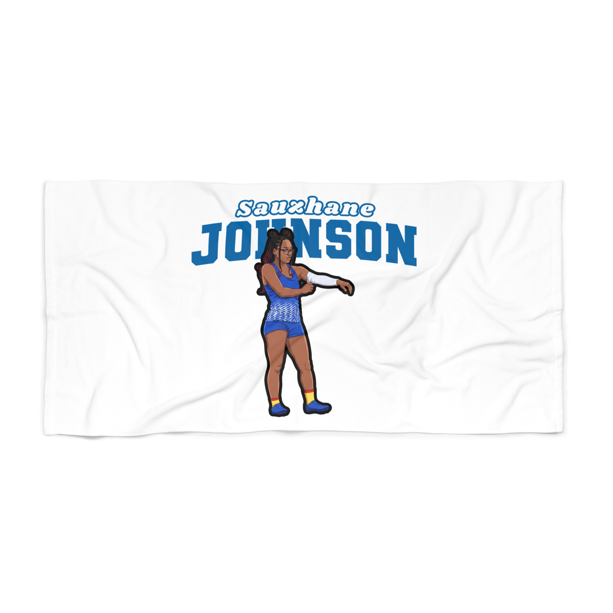 Beach Towel — character_name_arch in Classic