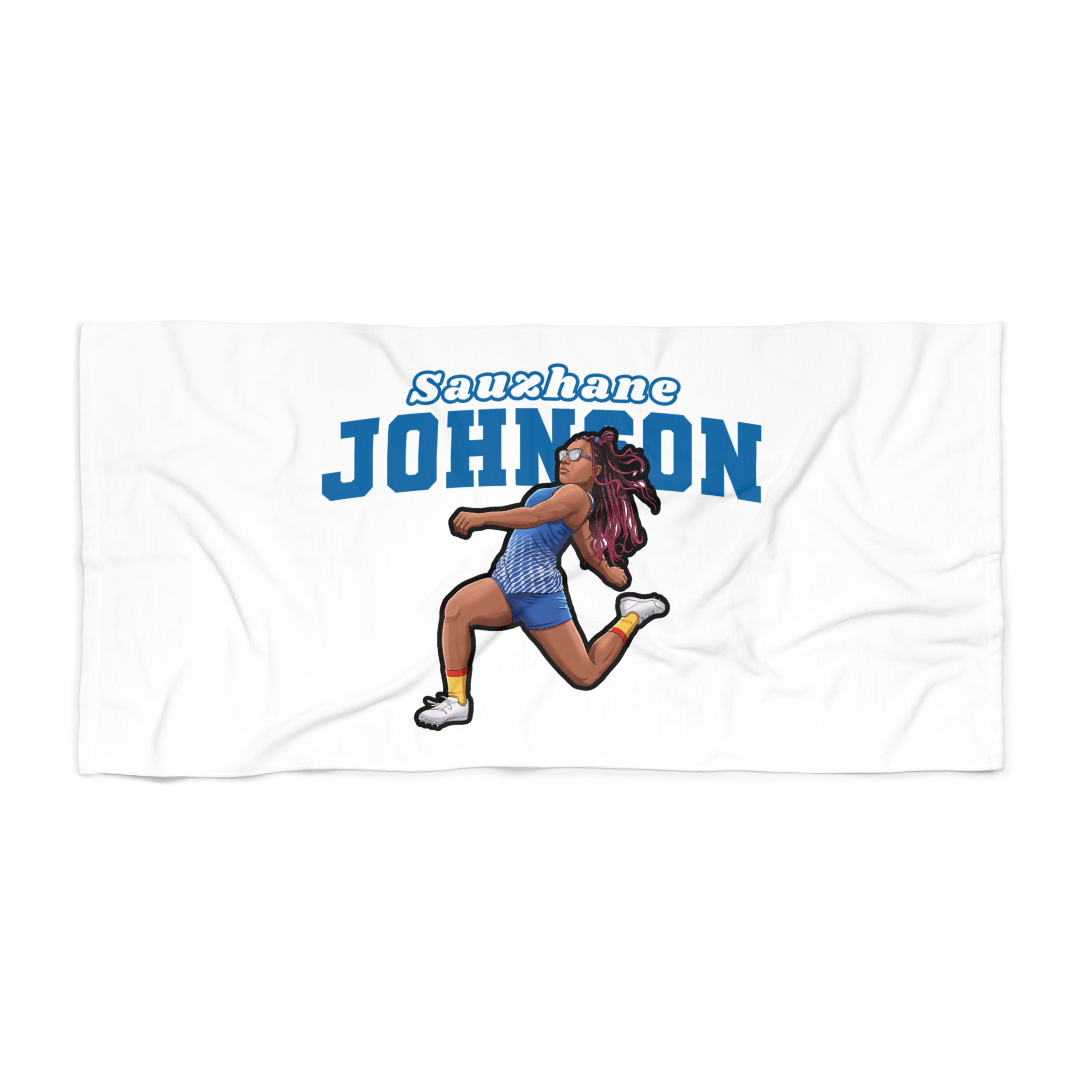 Beach Towel — character_name_arch in Classic