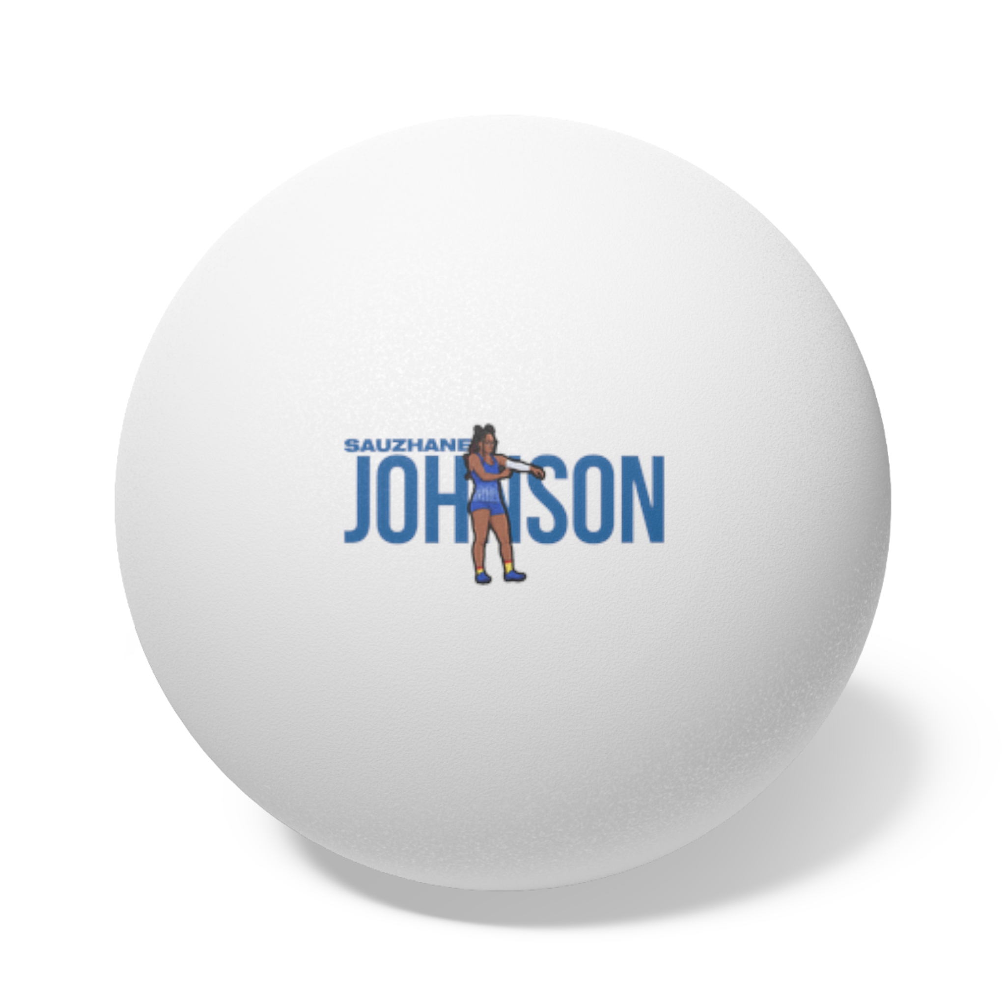 Ping Pong Balls, 6 pcs — character_player_name in White