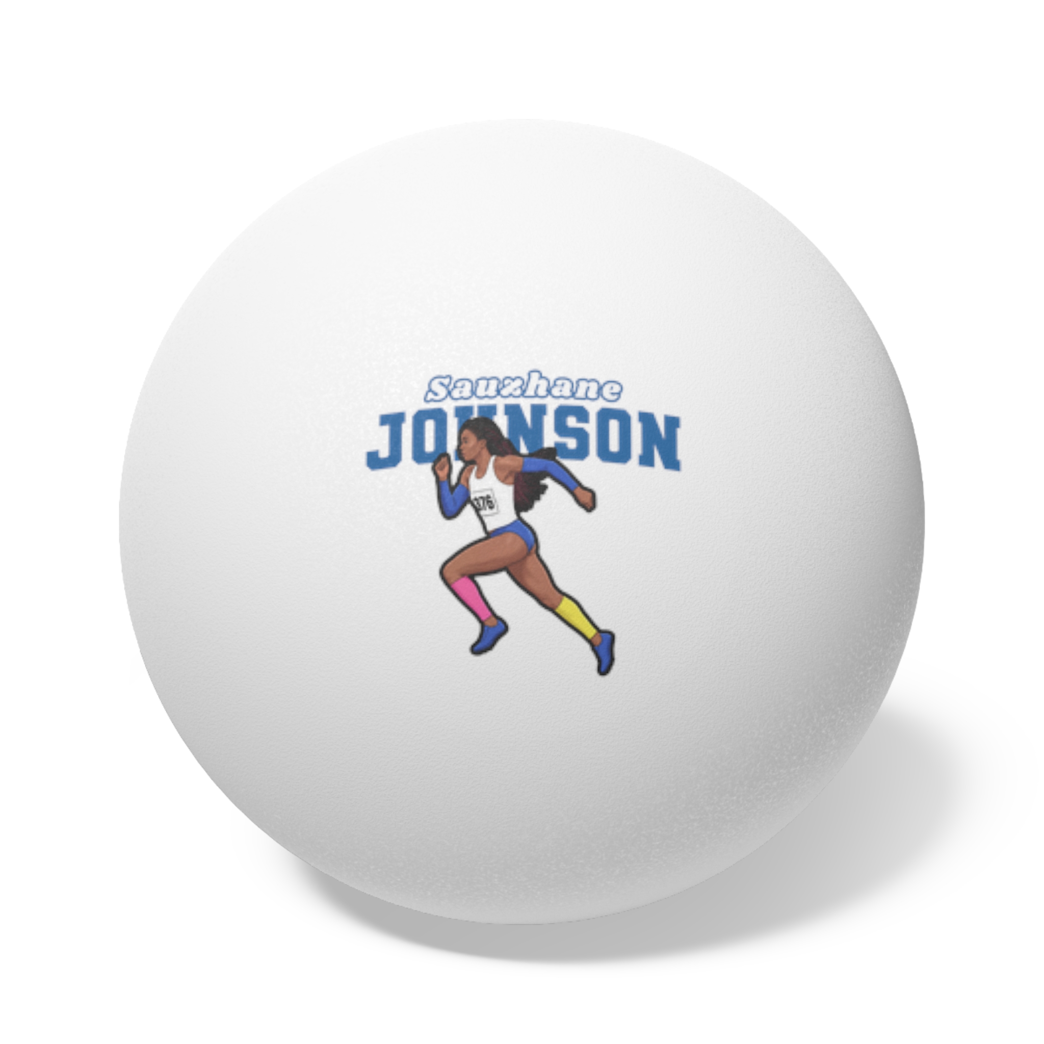 Ping Pong Balls, 6 pcs — character_name_arch in White