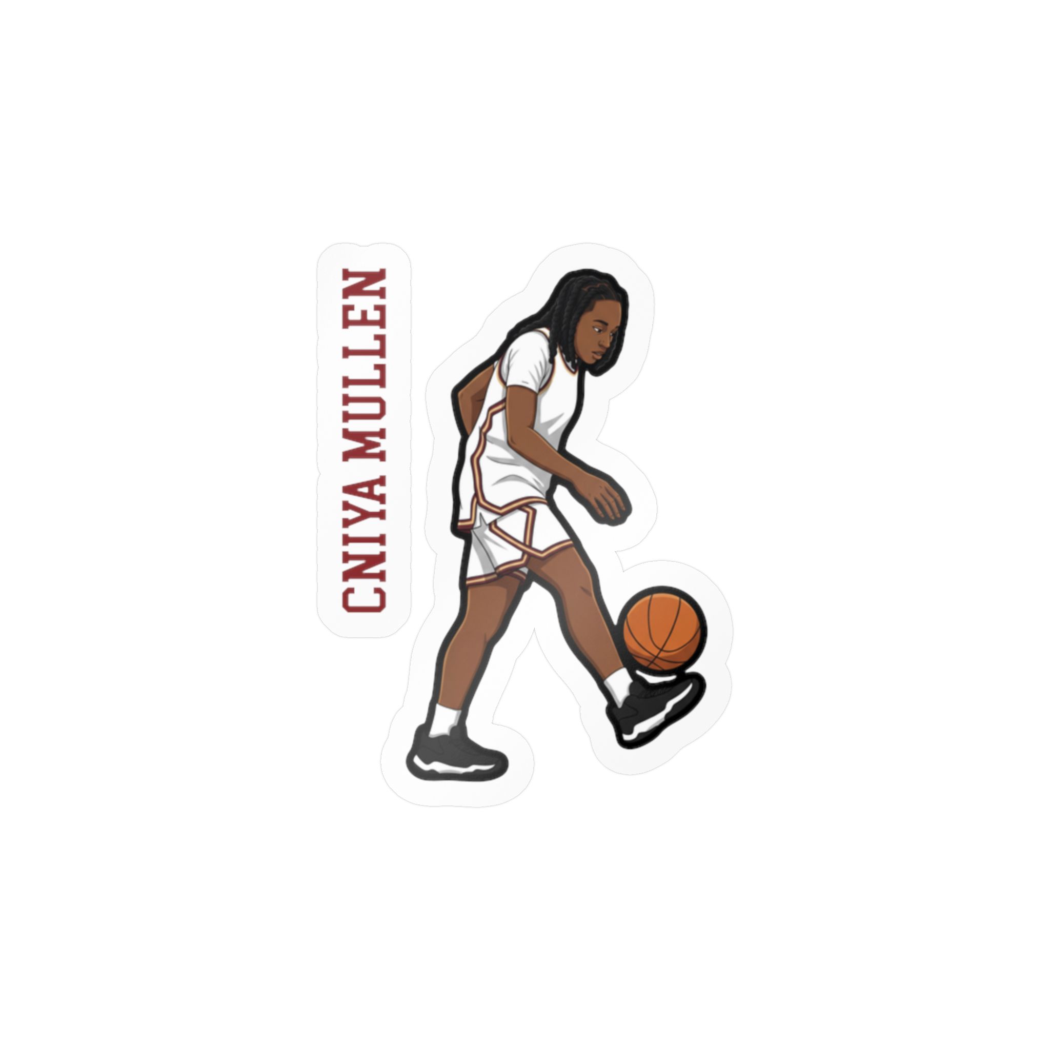 Vinyl Sticker — character_name_vertical in Classic