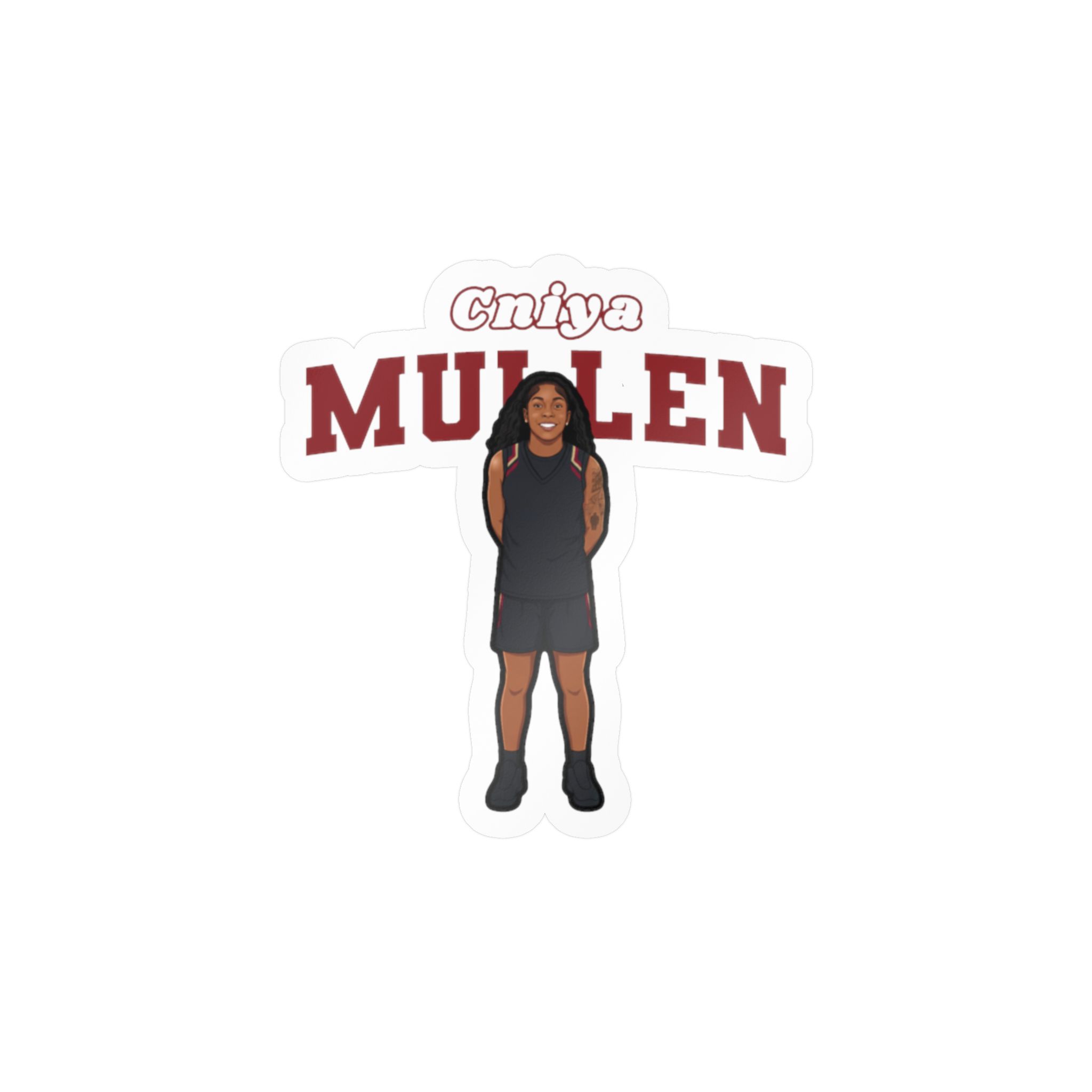 Vinyl Sticker — character_name_arch in Classic