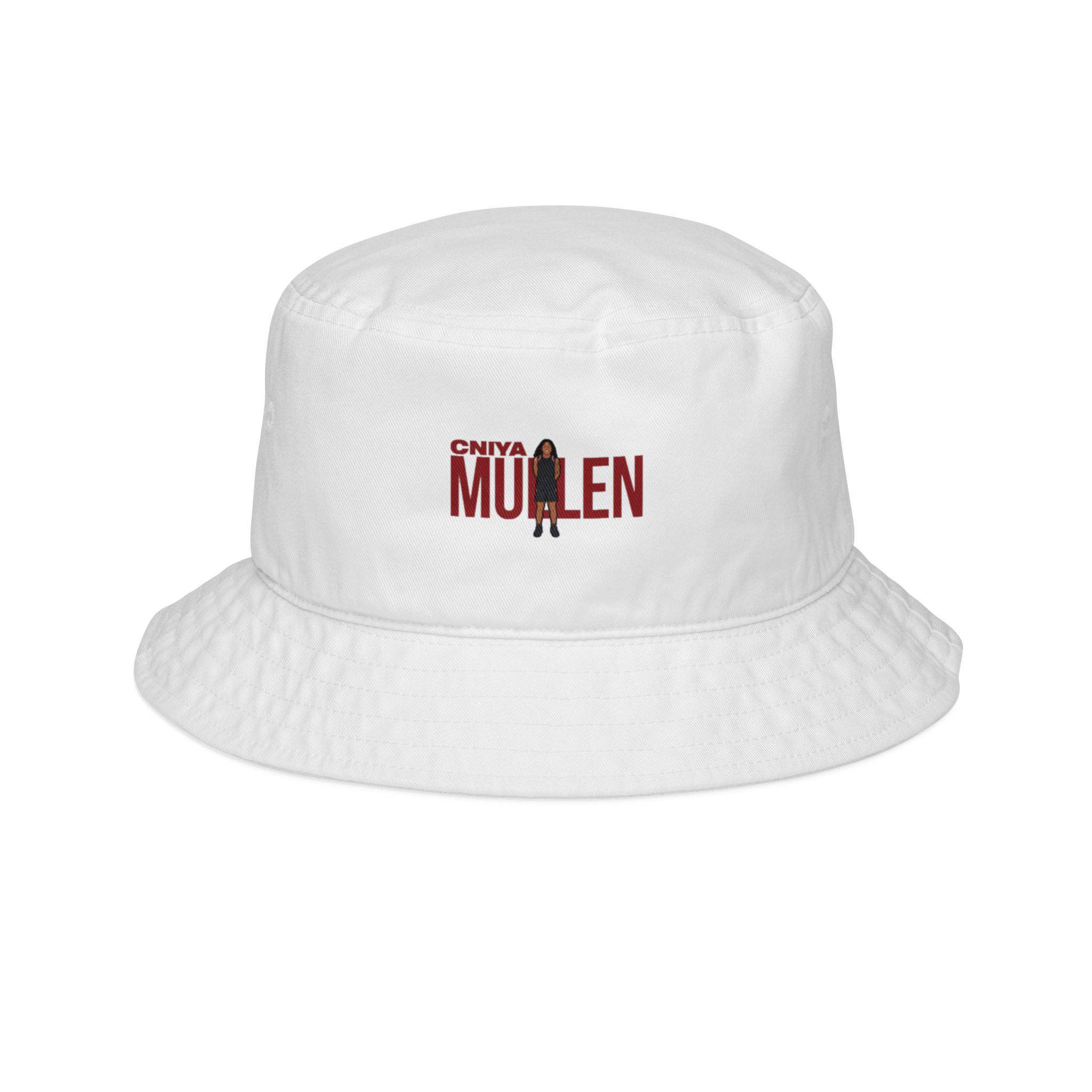 Bucket Hat — character_player_name in White