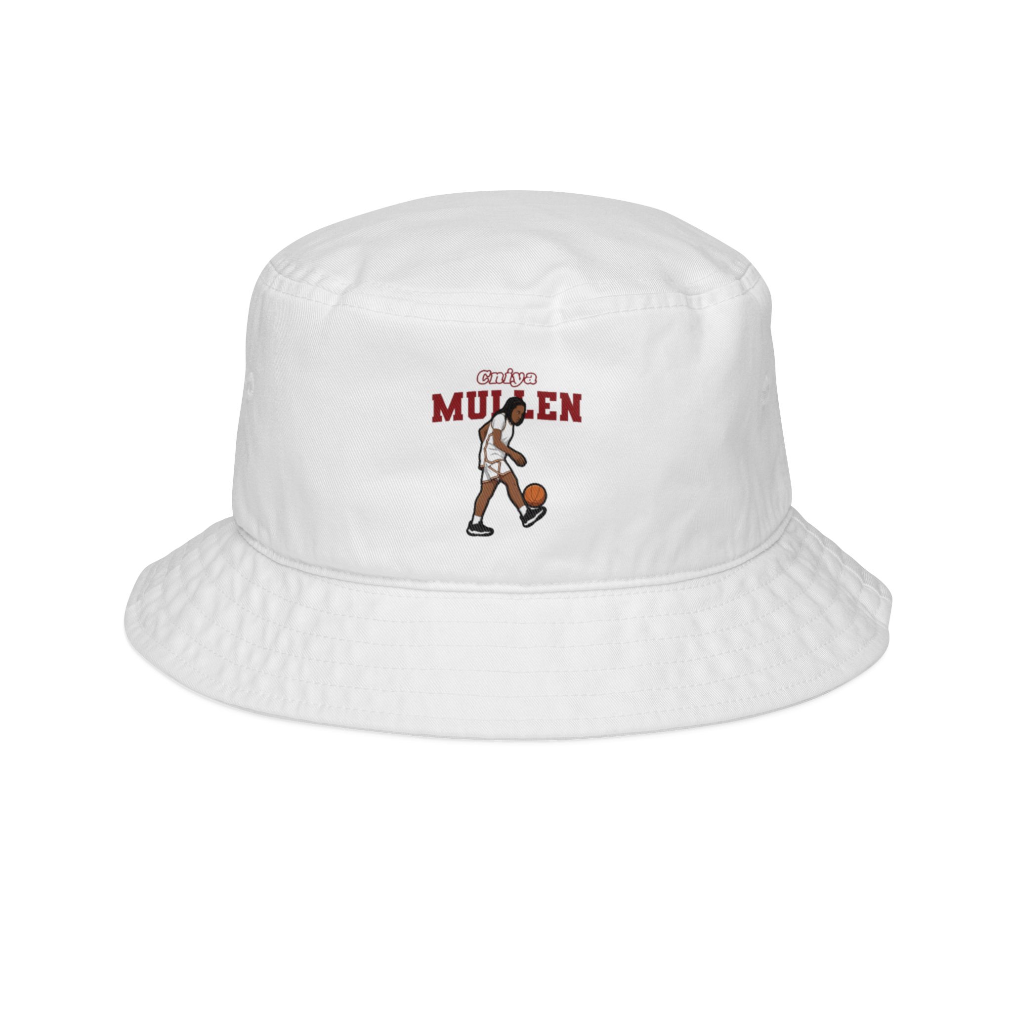Bucket Hat — character_name_arch in White