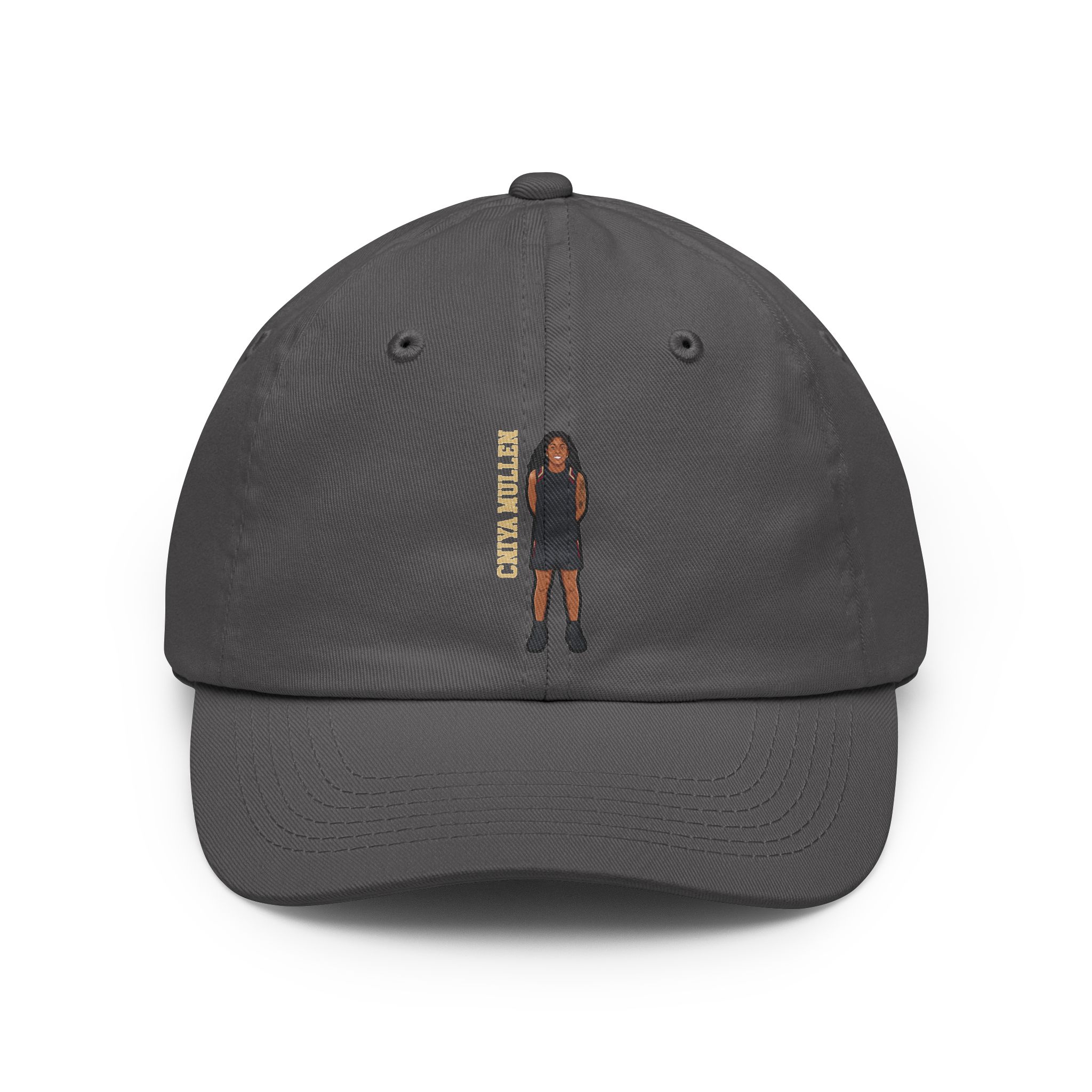 Classic Cap — character_name_vertical in Grey