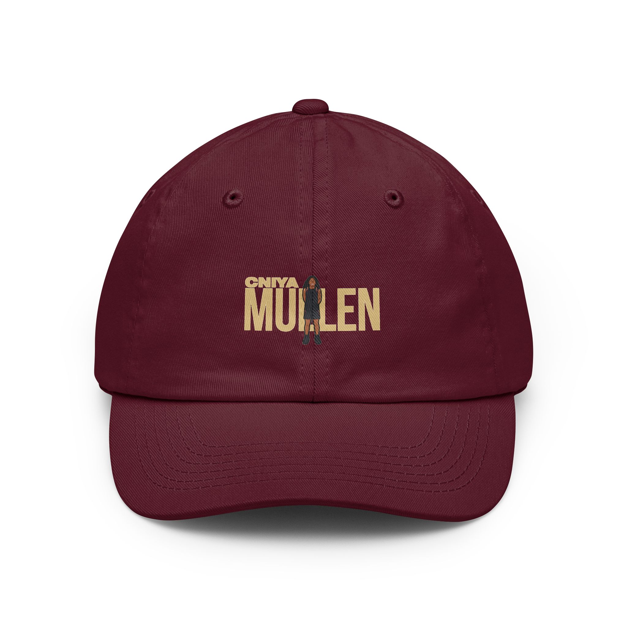 Classic Cap — character_player_name in Maroon