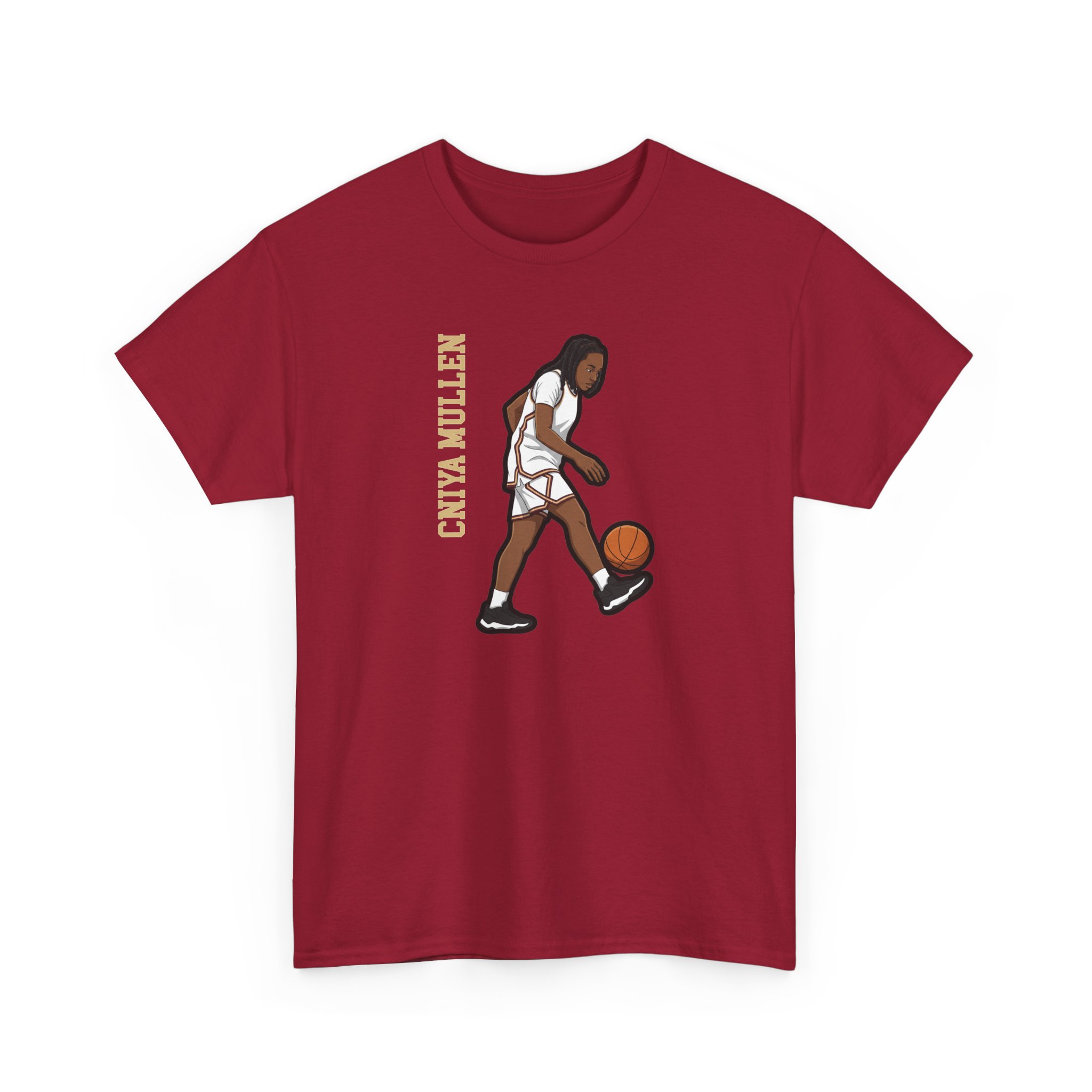 Tee — character_name_vertical in Cardinal