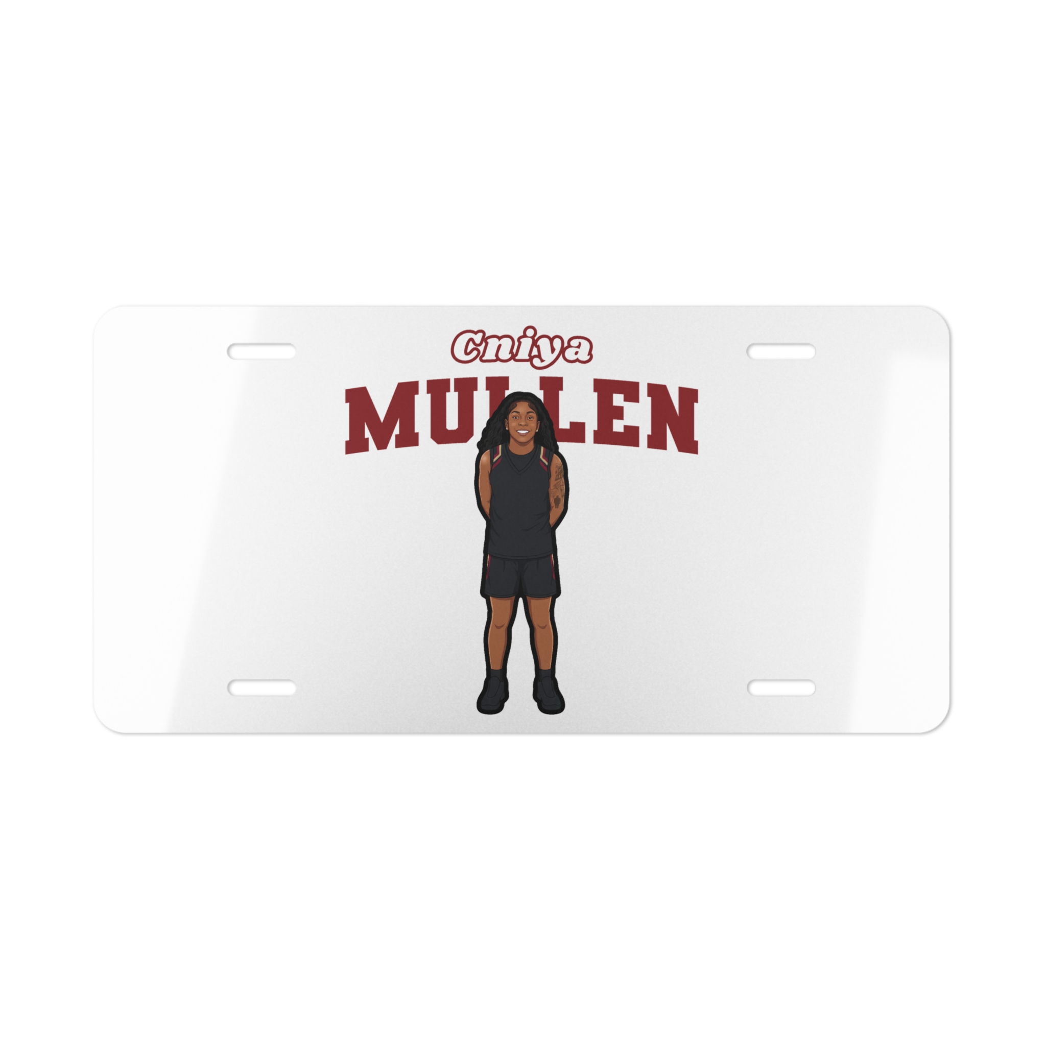 License Plate — character_name_arch in Classic