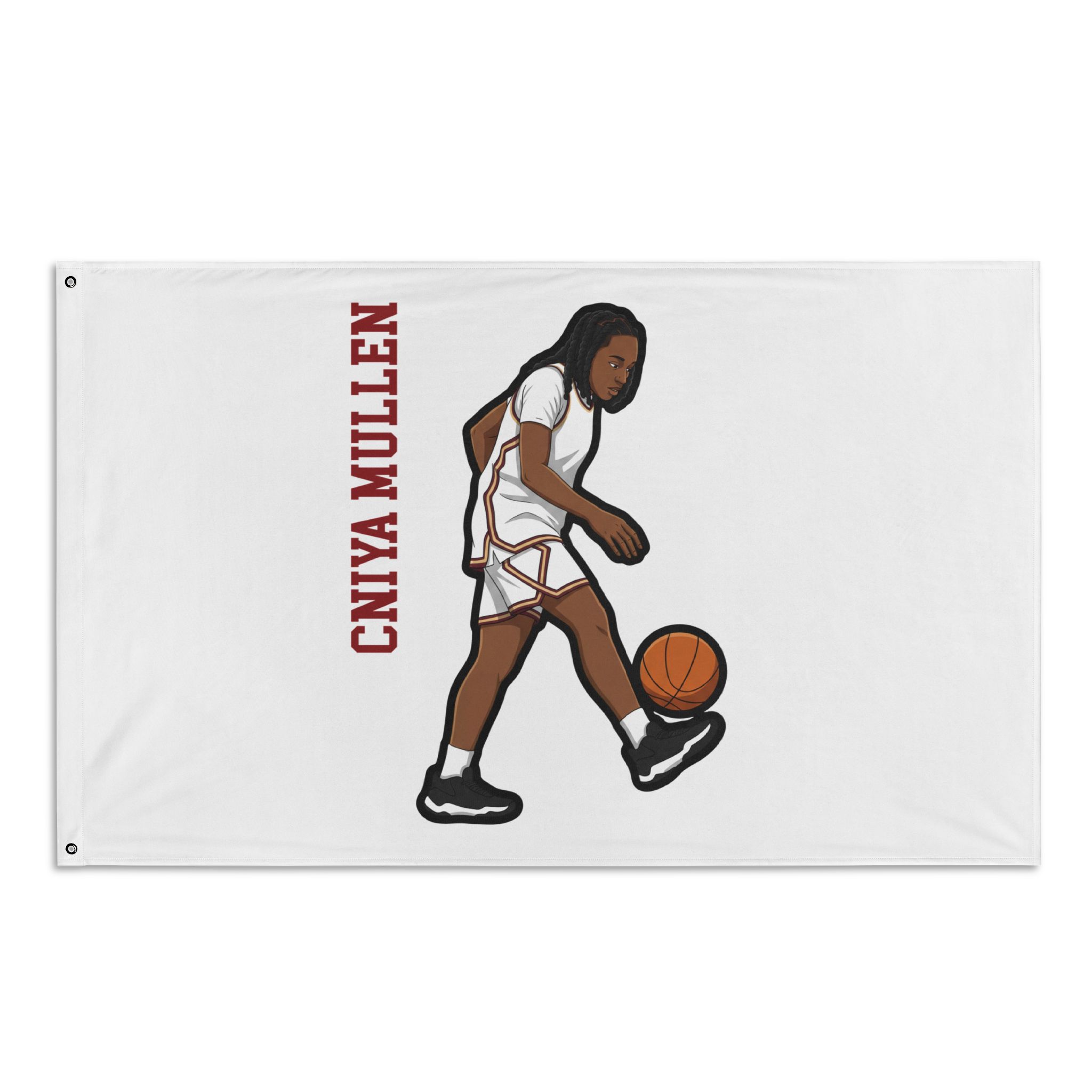 Flag (35 × 56 in) — character_name_vertical in Classic