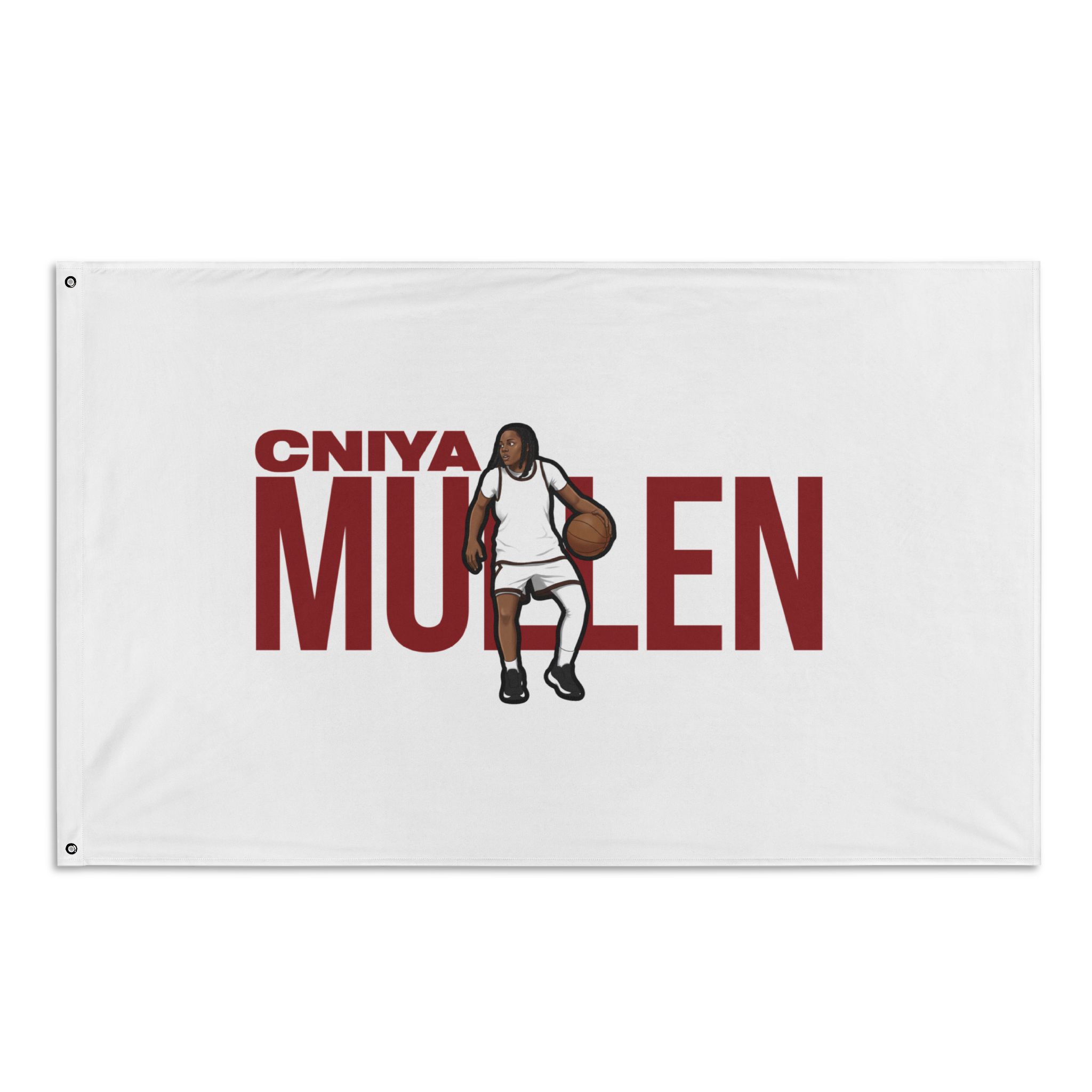 Flag (35 × 56 in) — character_player_name in Classic
