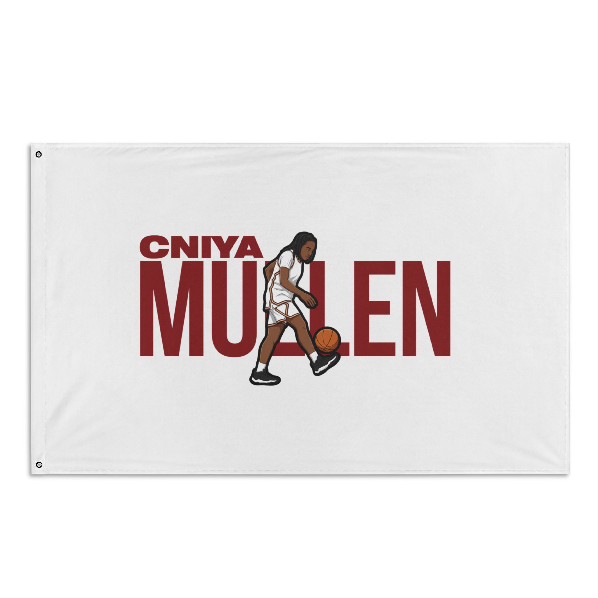 Flag (35 × 56 in) — character_player_name in Classic