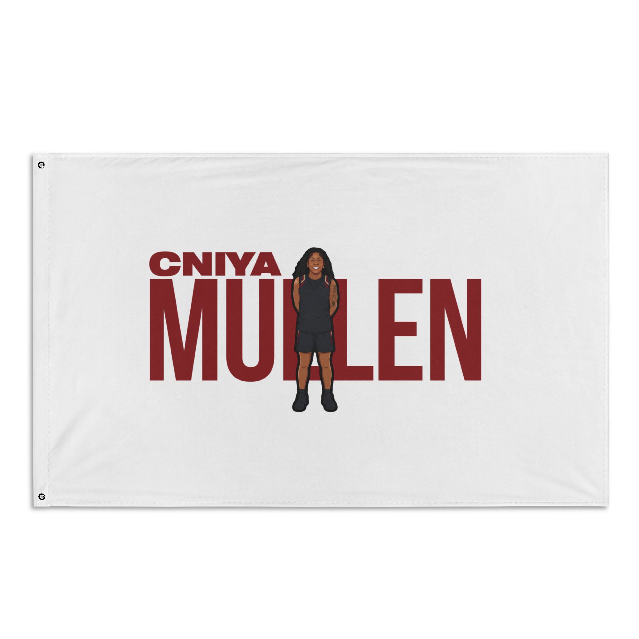 Flag (35 × 56 in) — character_player_name in Classic