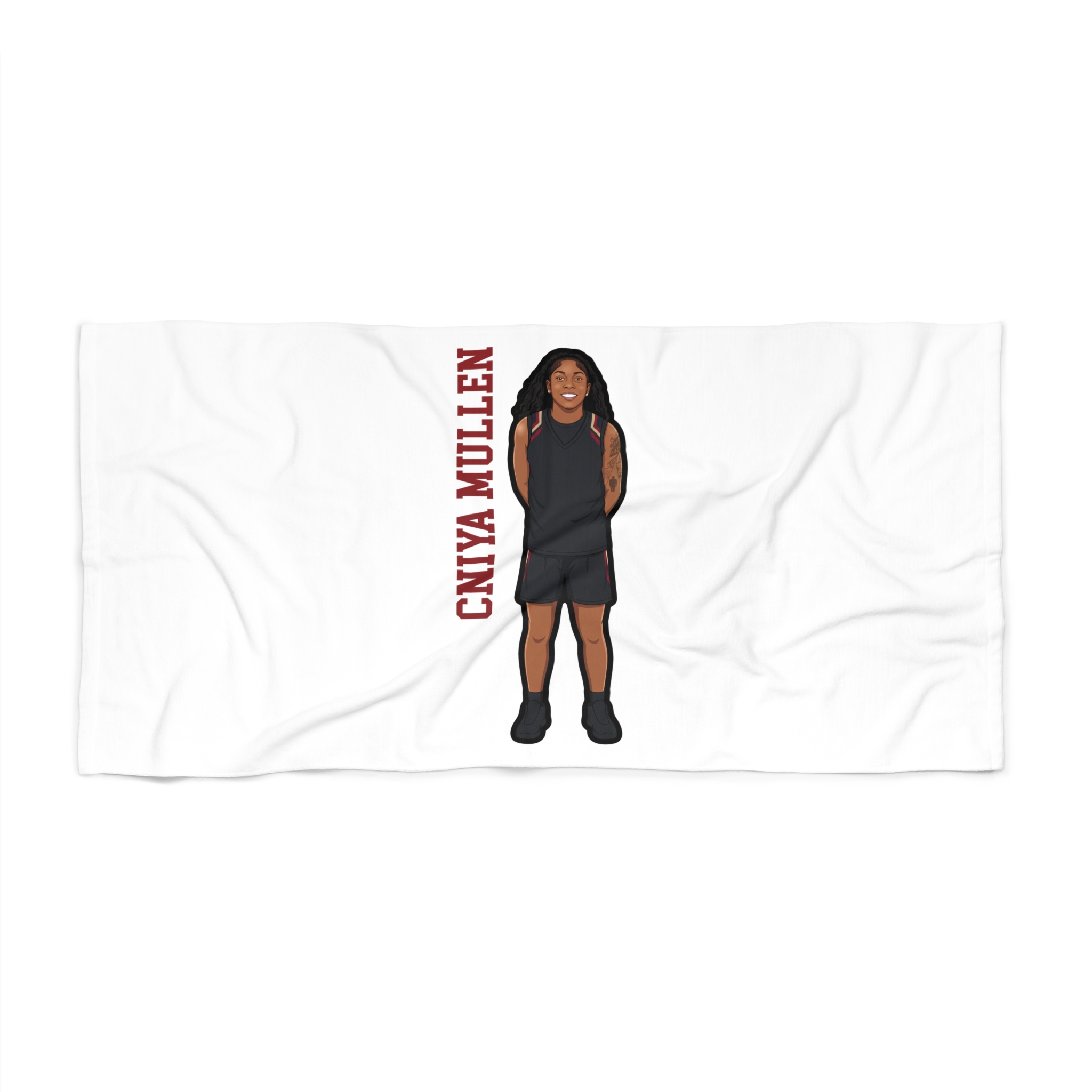 Beach Towel — character_name_vertical in Classic