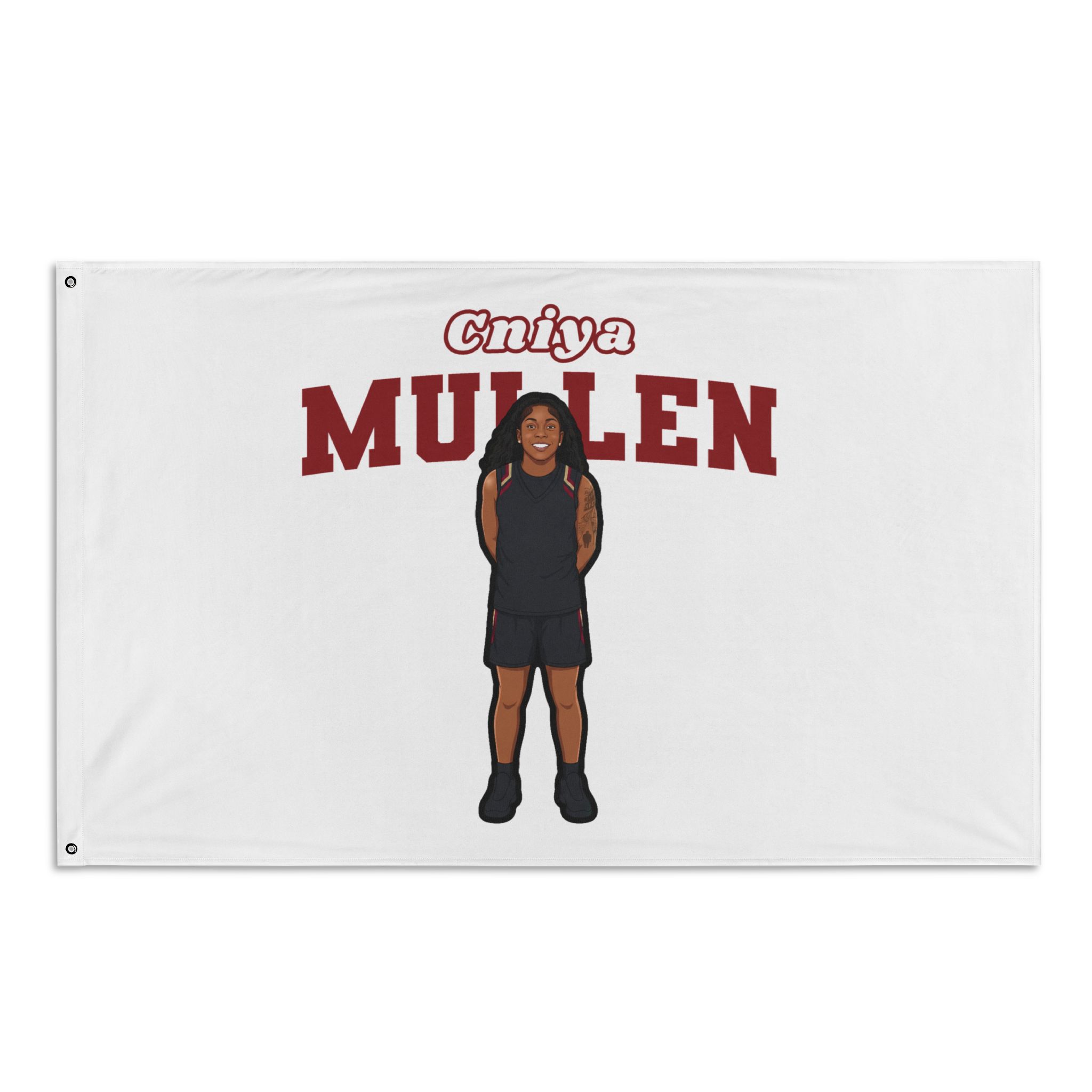 Flag (35 × 56 in) — character_name_arch in Classic