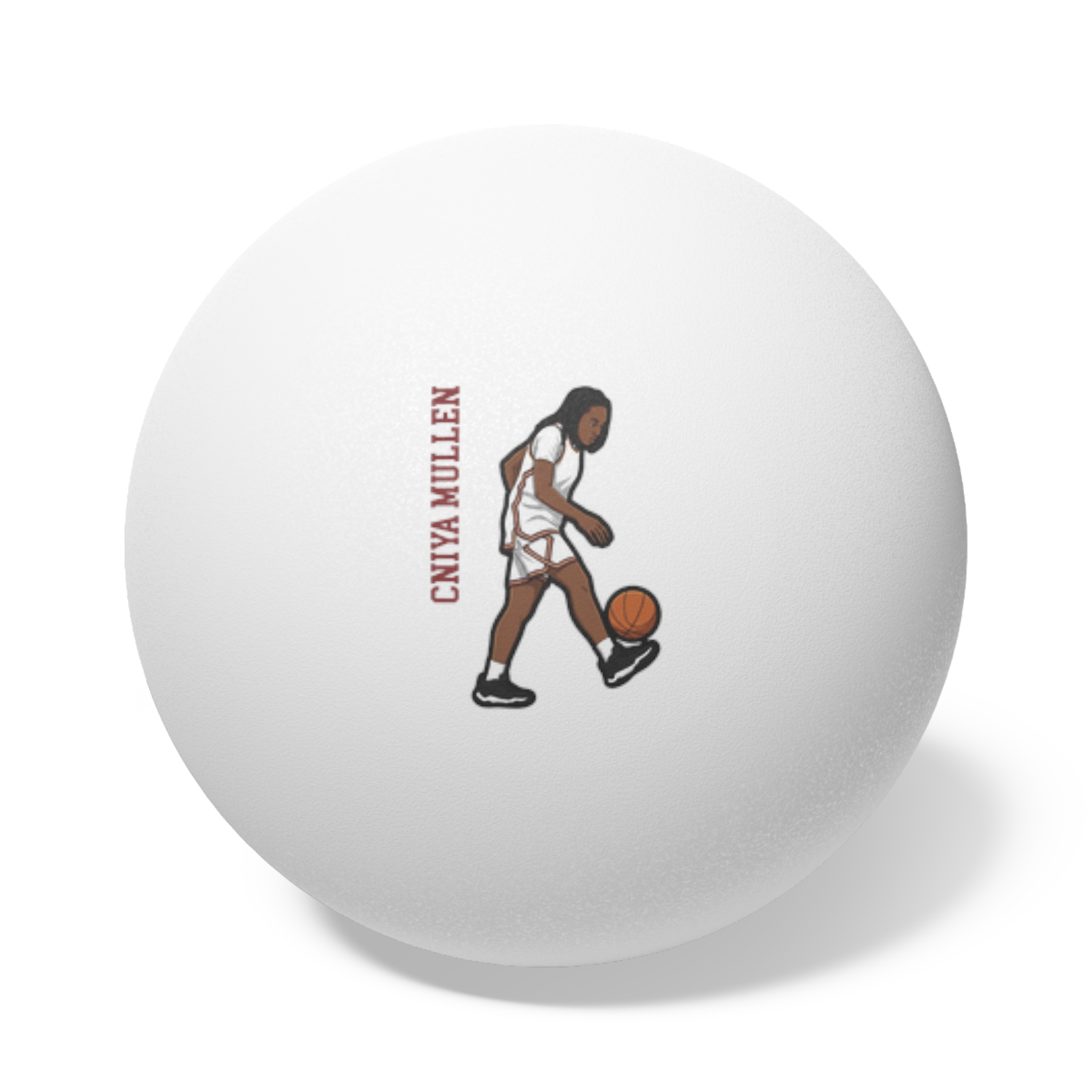 Ping Pong Balls, 6 pcs — character_name_vertical in White