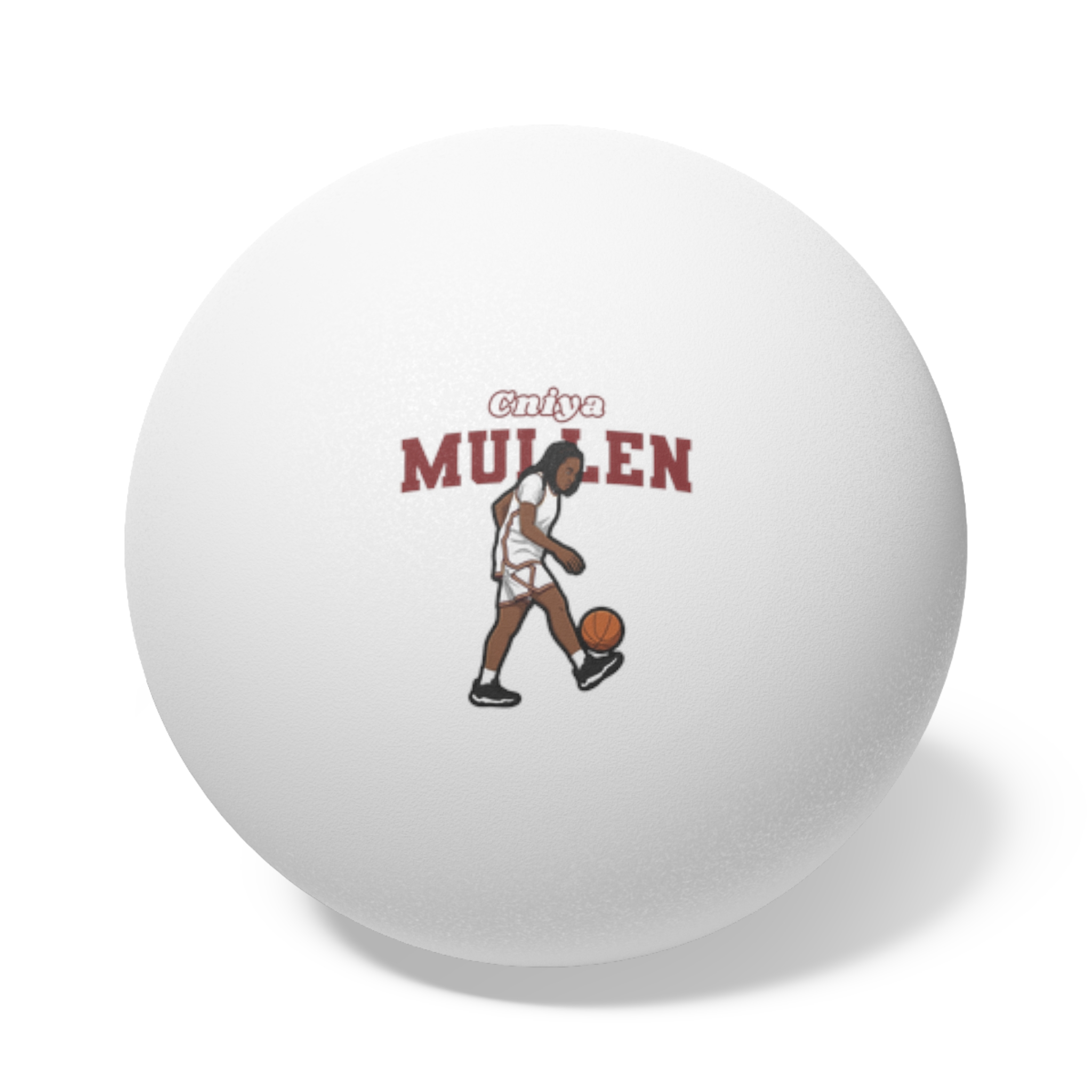 Ping Pong Balls, 6 pcs — character_name_arch in White