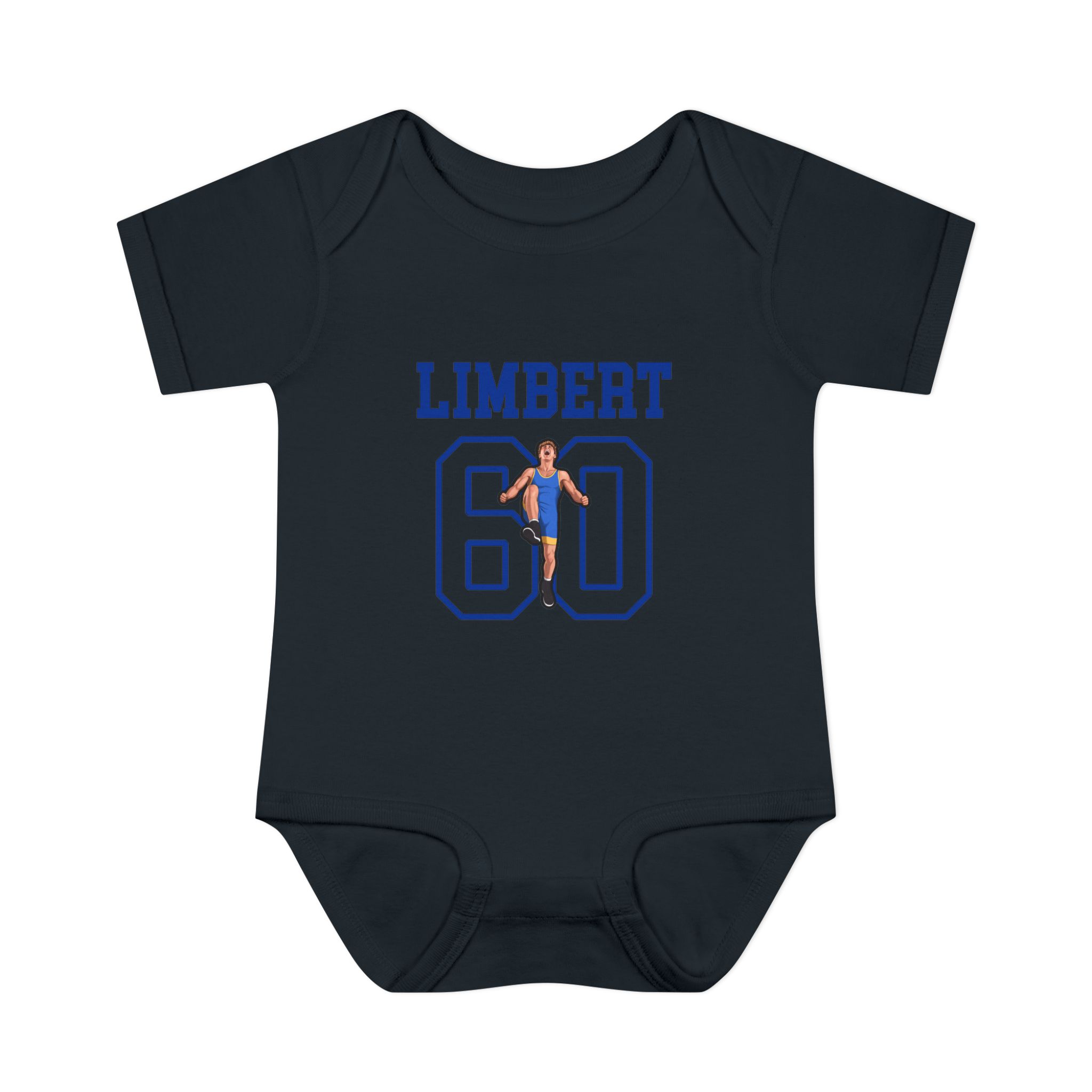 Baby Onesie — character_shirsey in Black