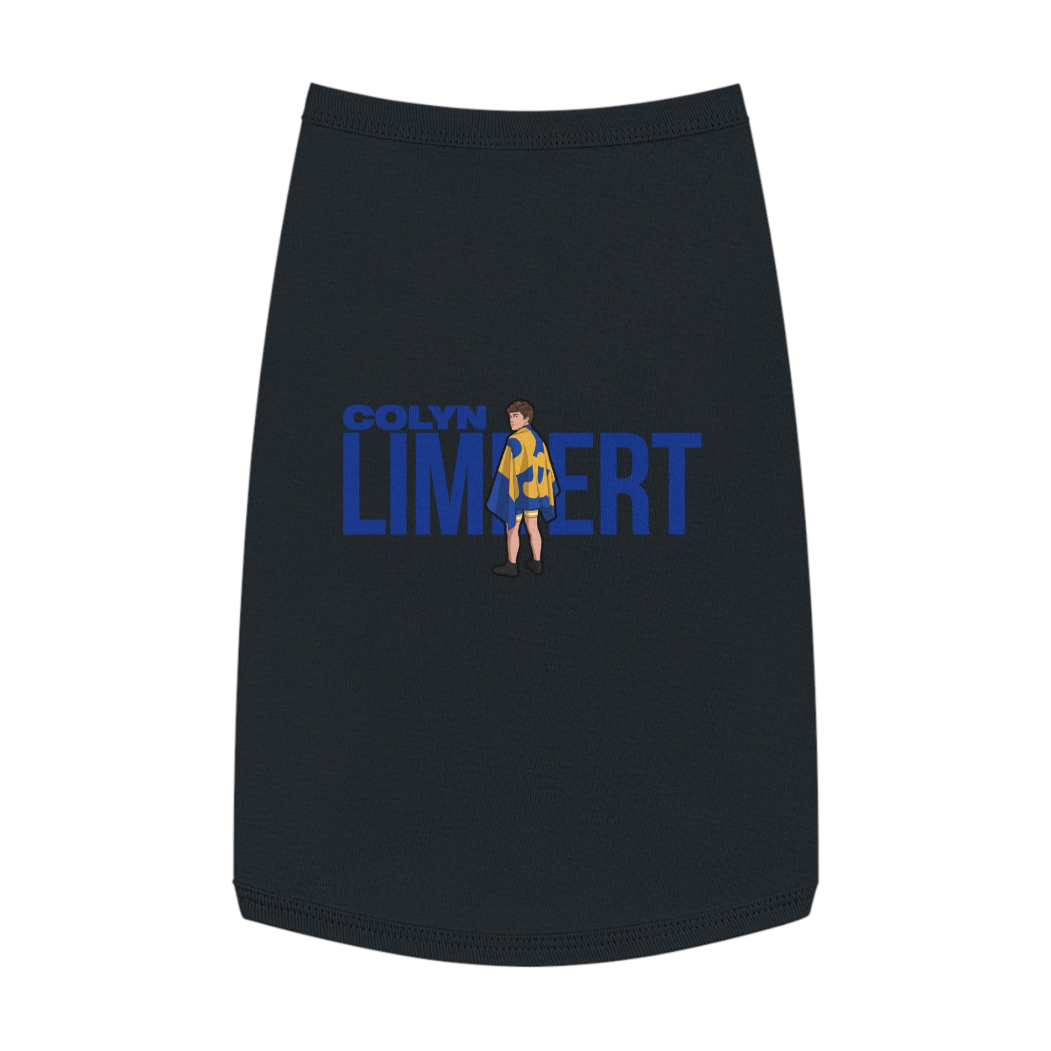 Pet Tank Top — character_player_name in White